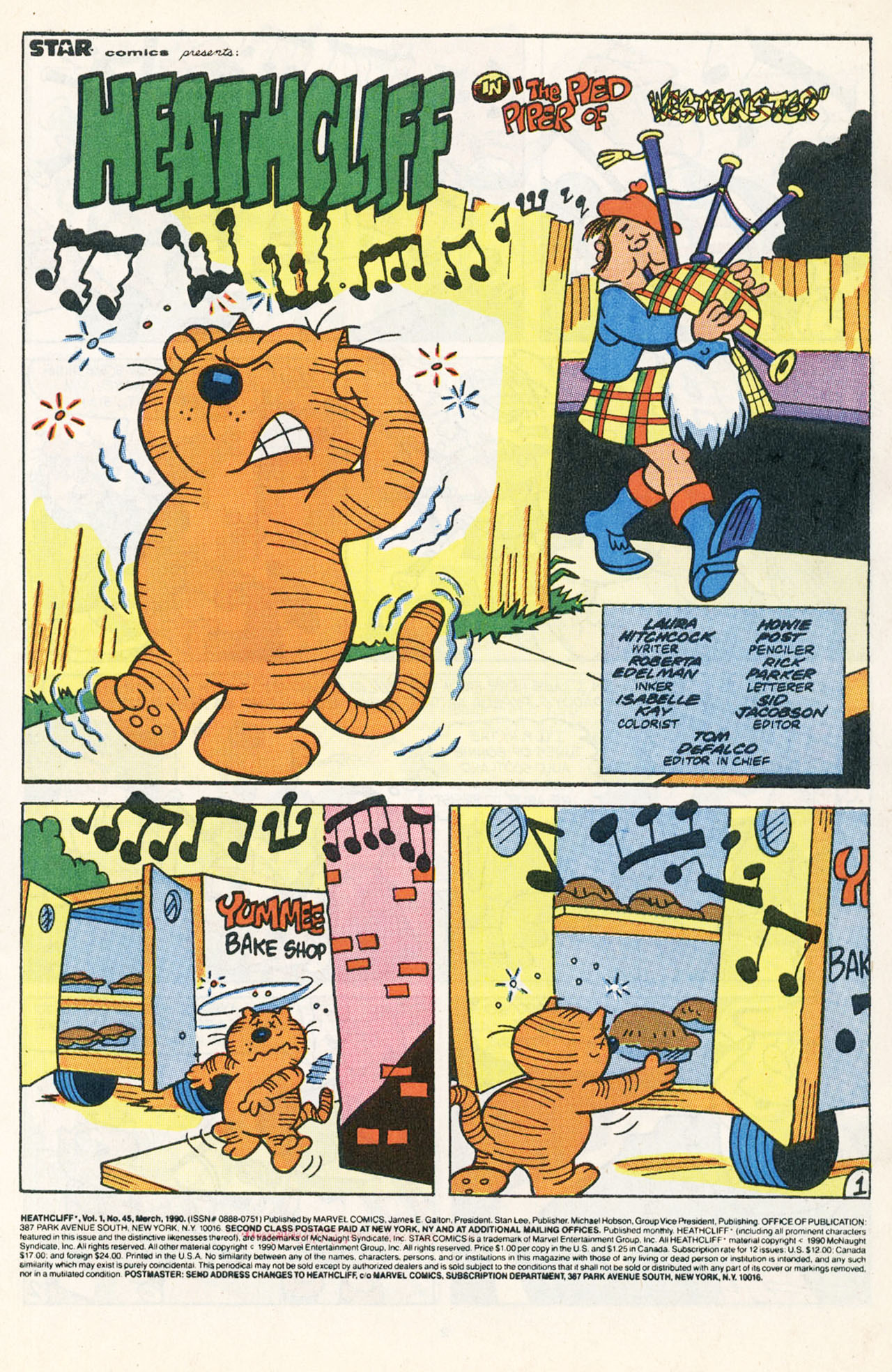 Read online Heathcliff comic -  Issue #45 - 3