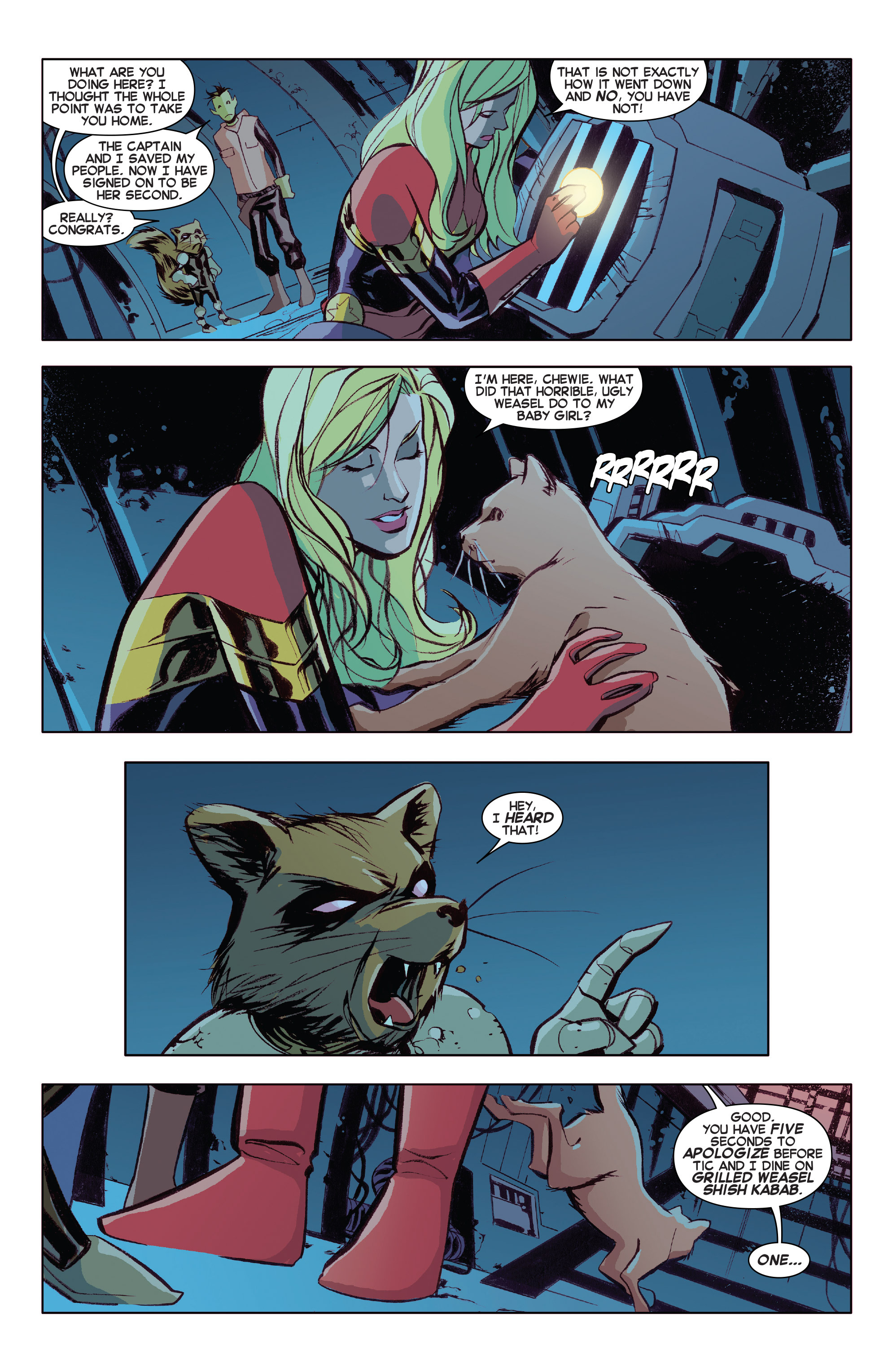 Read online Captain Marvel (2014) comic -  Issue #7 - 12