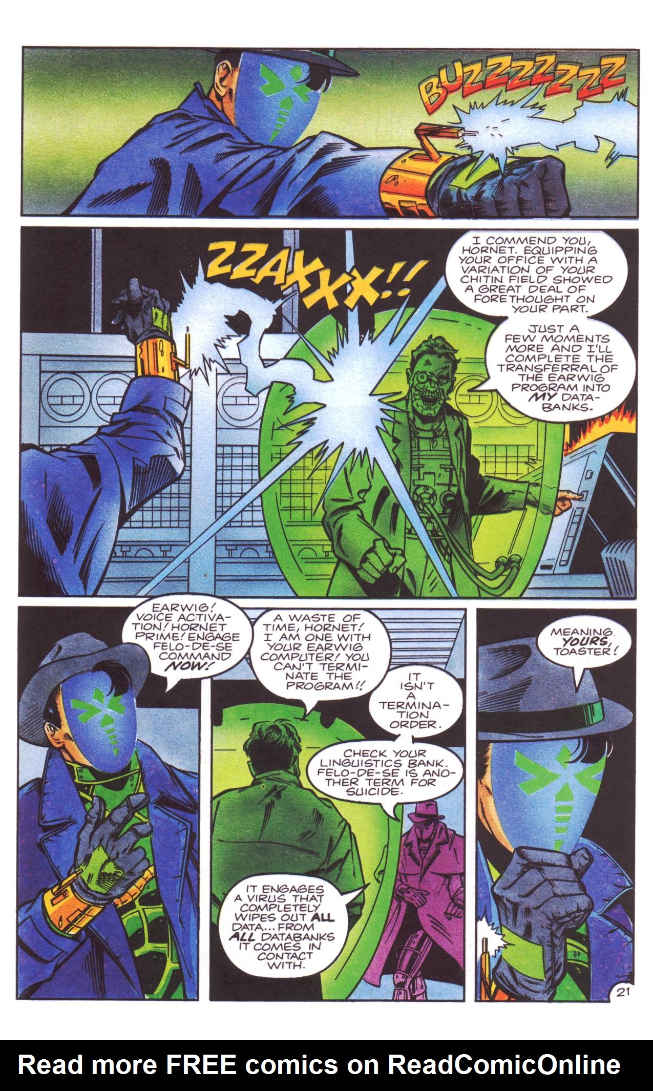Read online The Green Hornet: Dark Tomorrow comic -  Issue #3 - 23