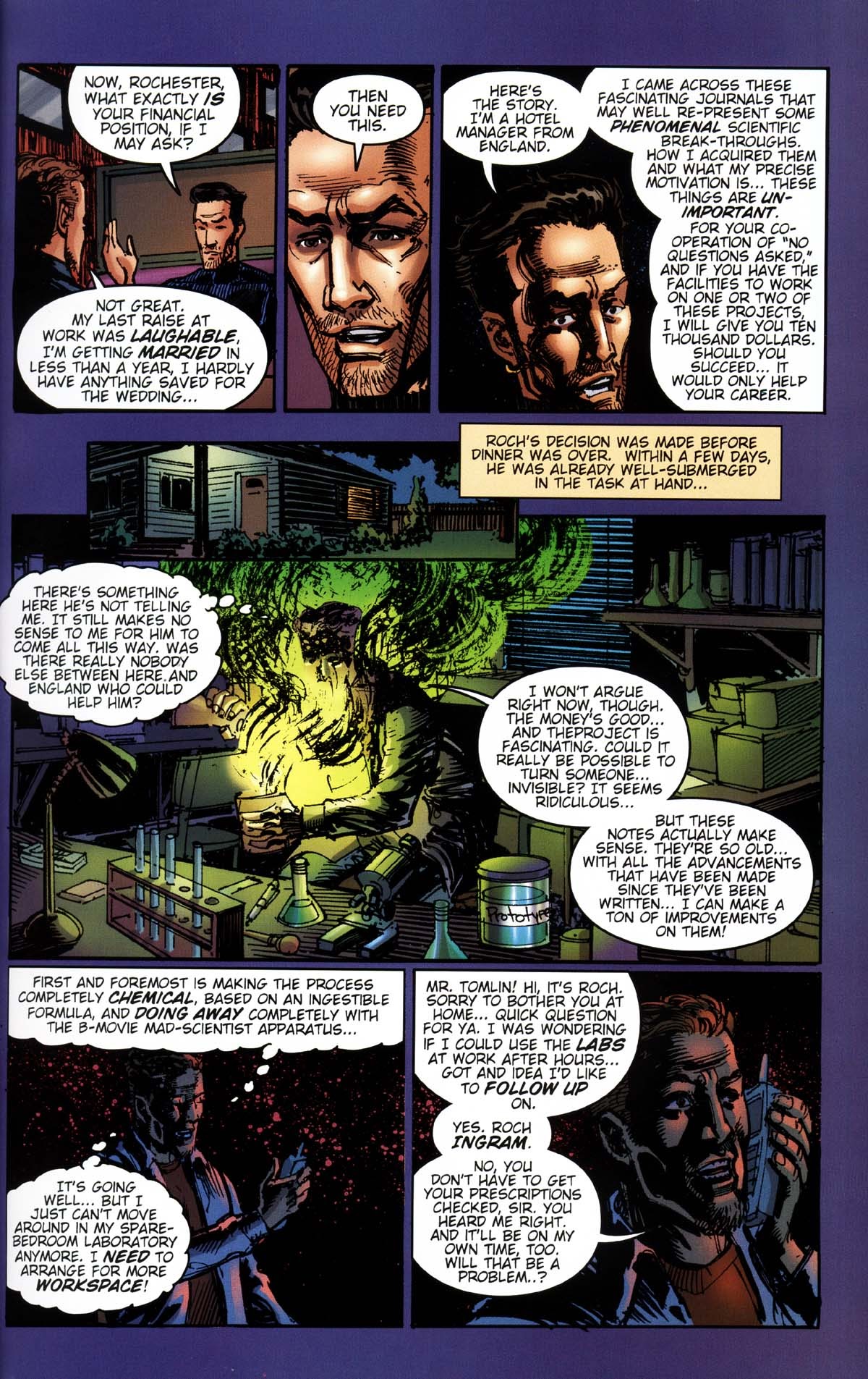 Read online Legacy of the Invisible Man comic -  Issue # Full - 17