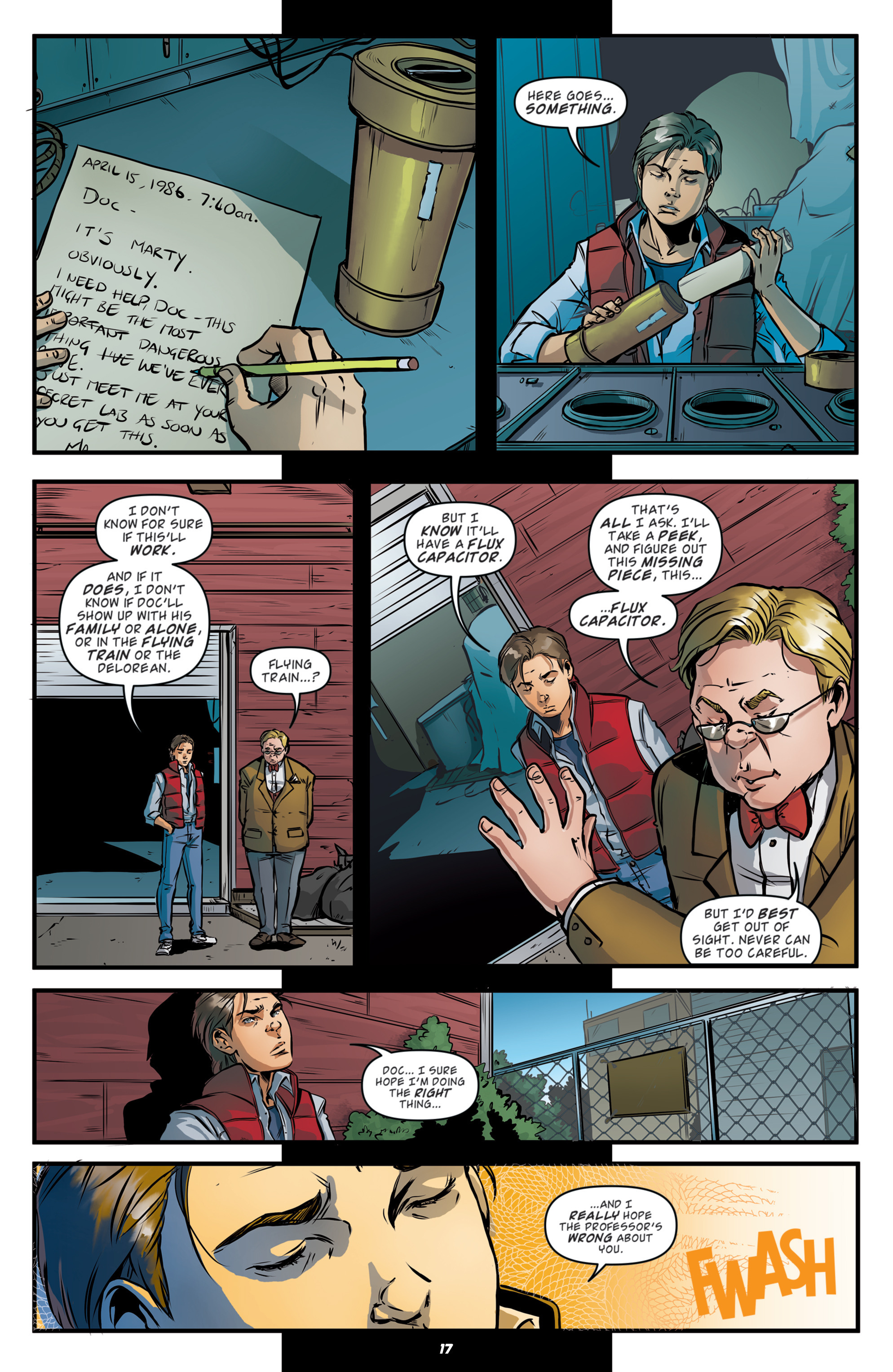 Read online Back to the Future (2015) comic -  Issue #14 - 19