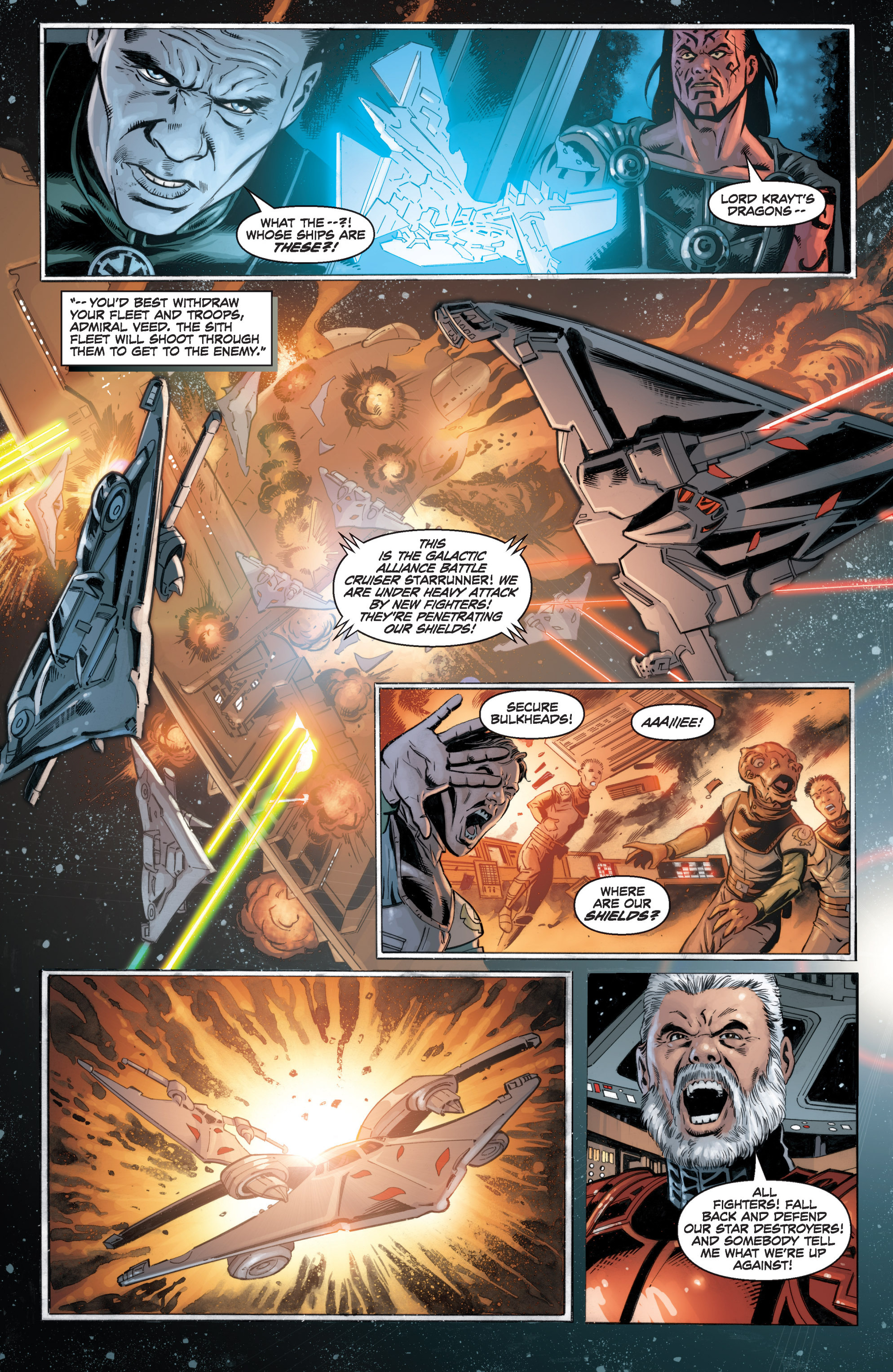 Read online Star Wars: Legacy War comic -  Issue #4 - 8