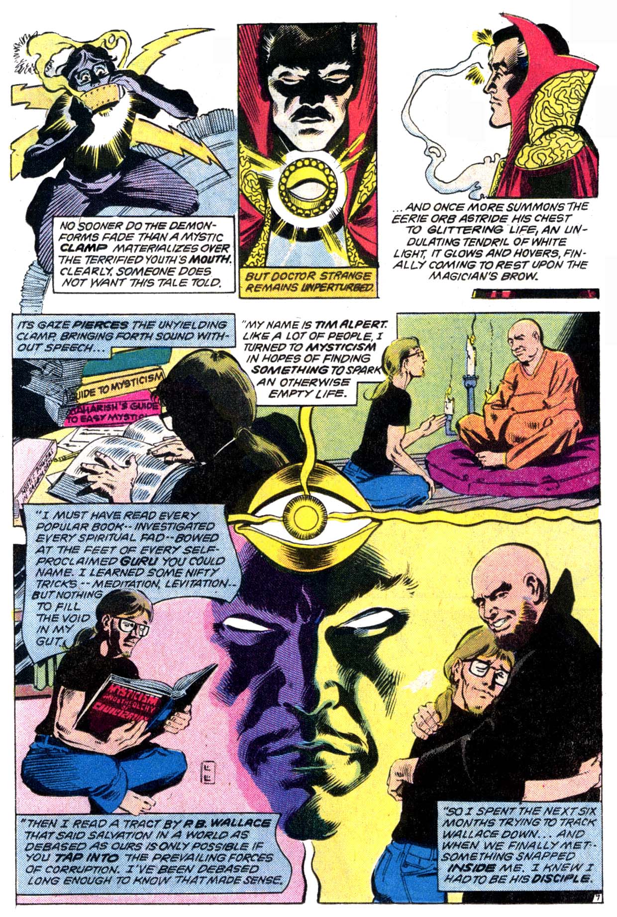 Read online Doctor Strange (1974) comic -  Issue #54 - 8