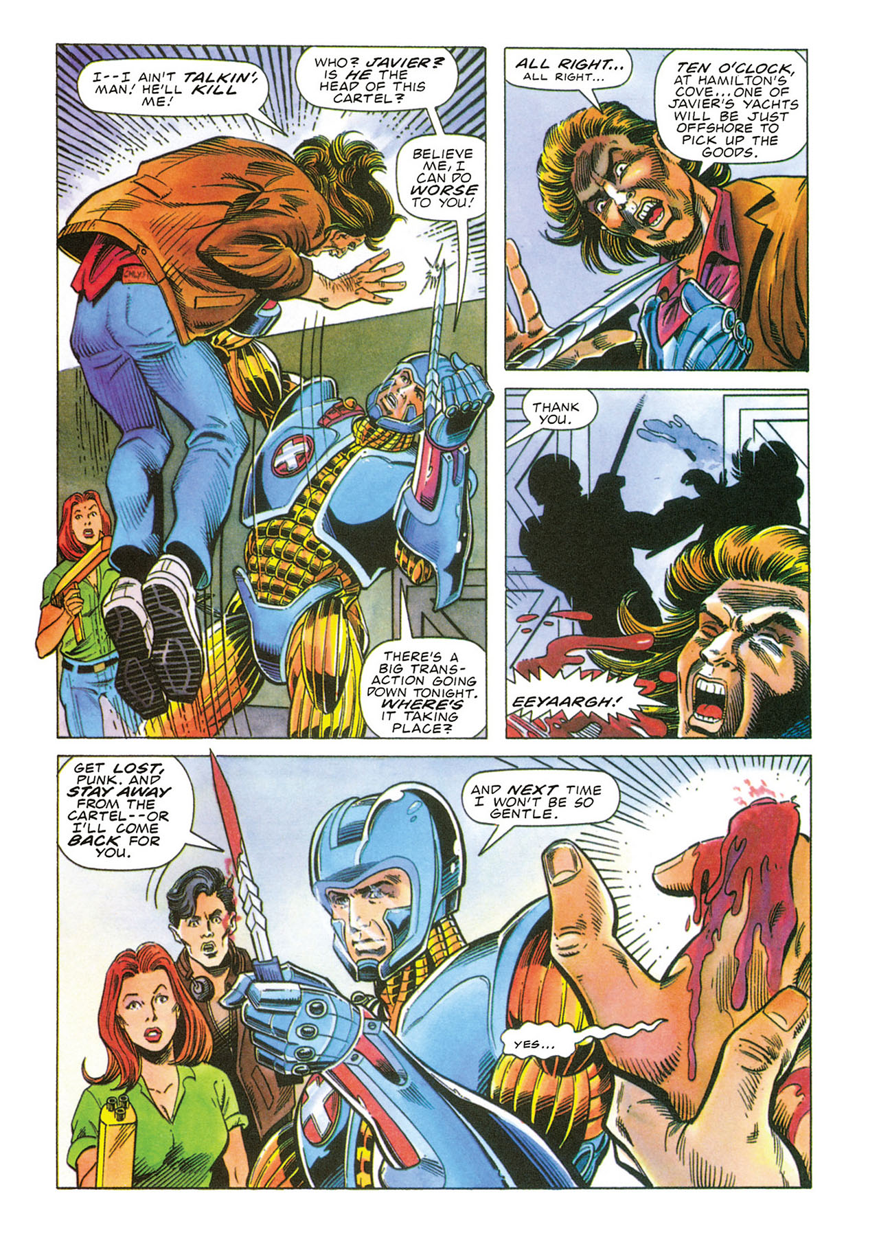 Read online X-O Manowar (1992) comic -  Issue #16 - 16