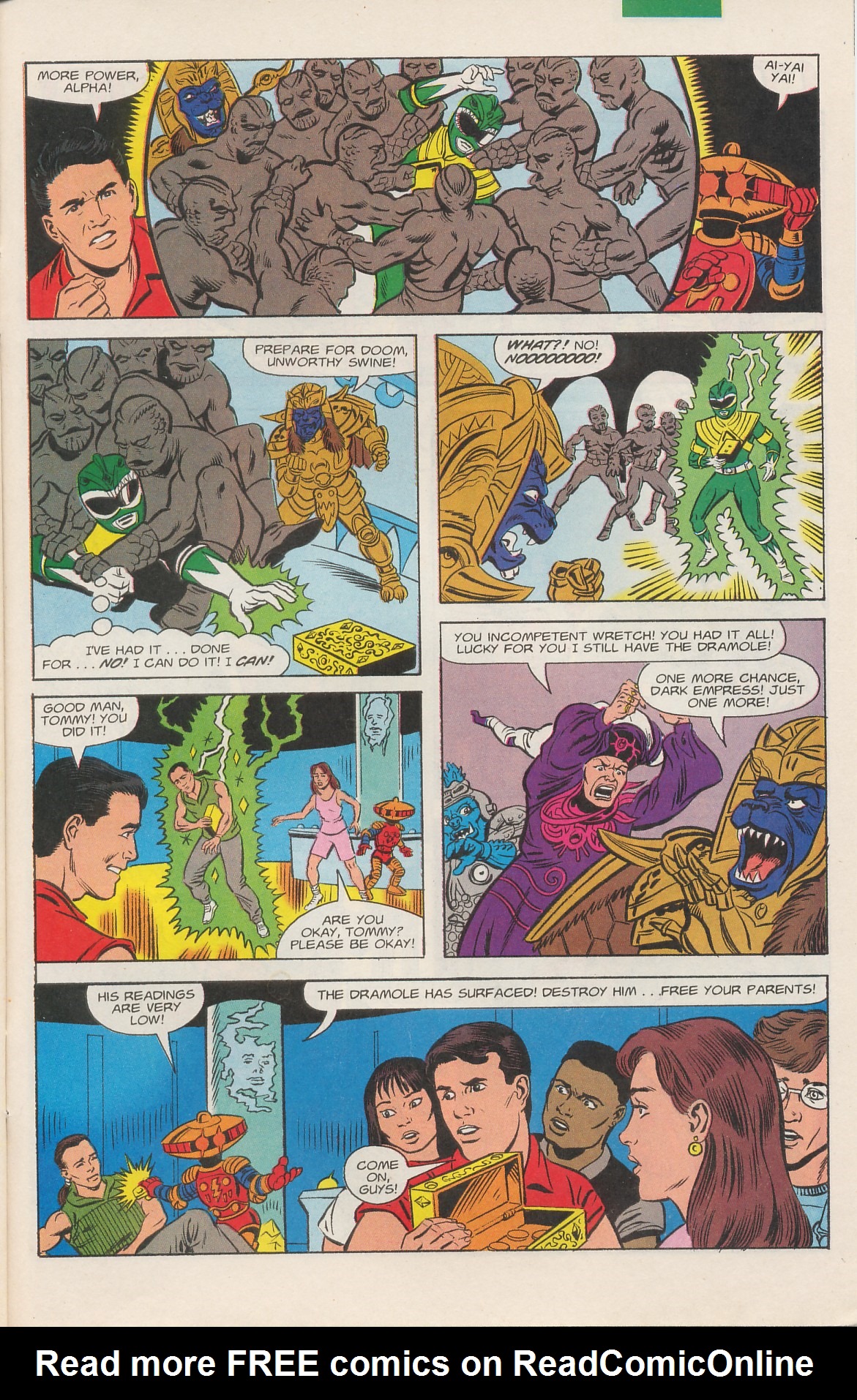 Read online Mighty Morphin Power Rangers Saga comic -  Issue #2 - 29