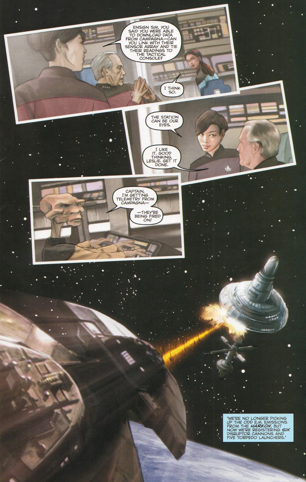 Read online Star Trek: Captain's Log comic -  Issue # Issue Jellico - 21