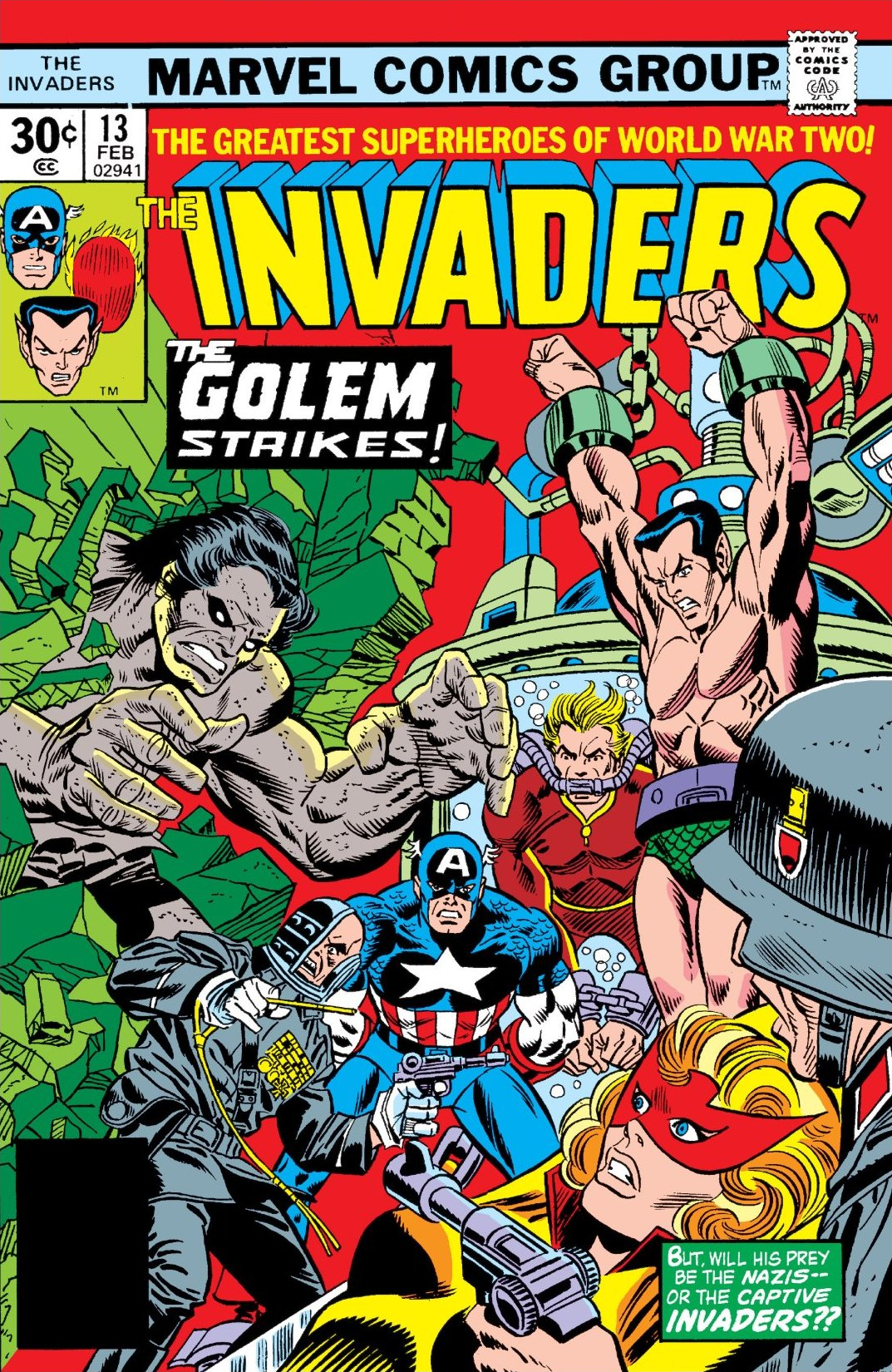 Read online The Invaders Classic comic -  Issue # TPB 1 (Part 3) - 58