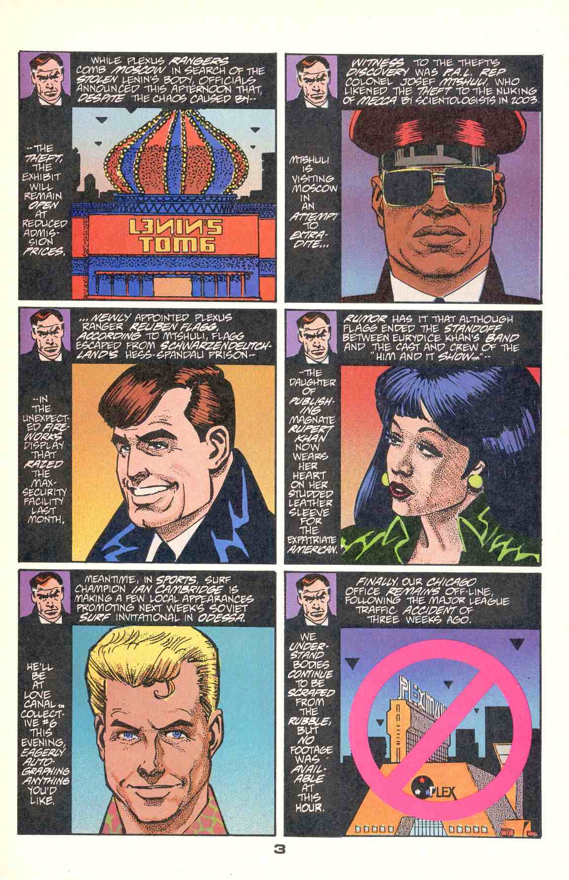 Read online Howard Chaykin's American Flagg comic -  Issue #6 - 5