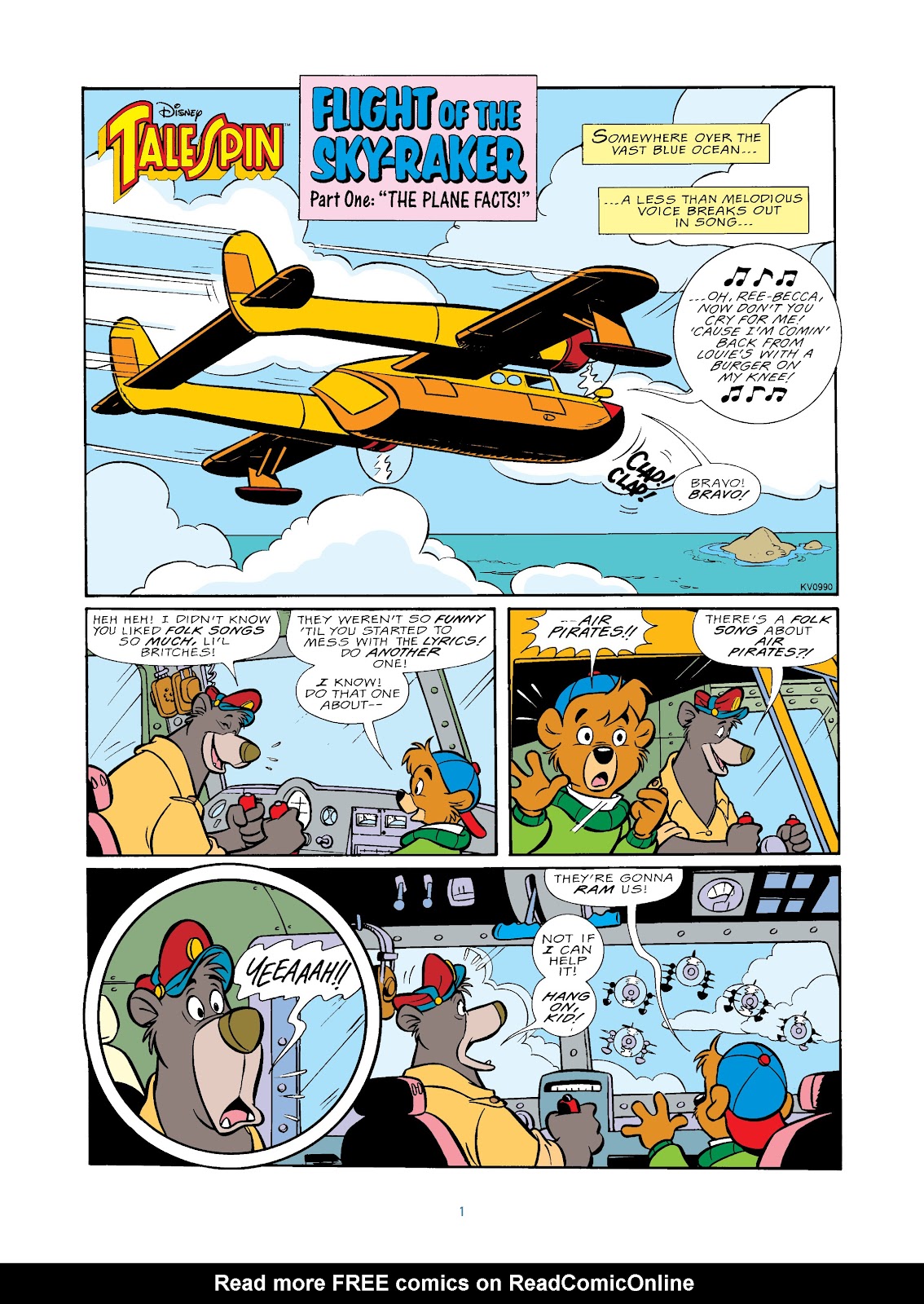 The Disney Afternoon Adventures Vol. 2 – TaleSpin – Flight of the Sky-Raker issue TPB (Part 1) - Page 6