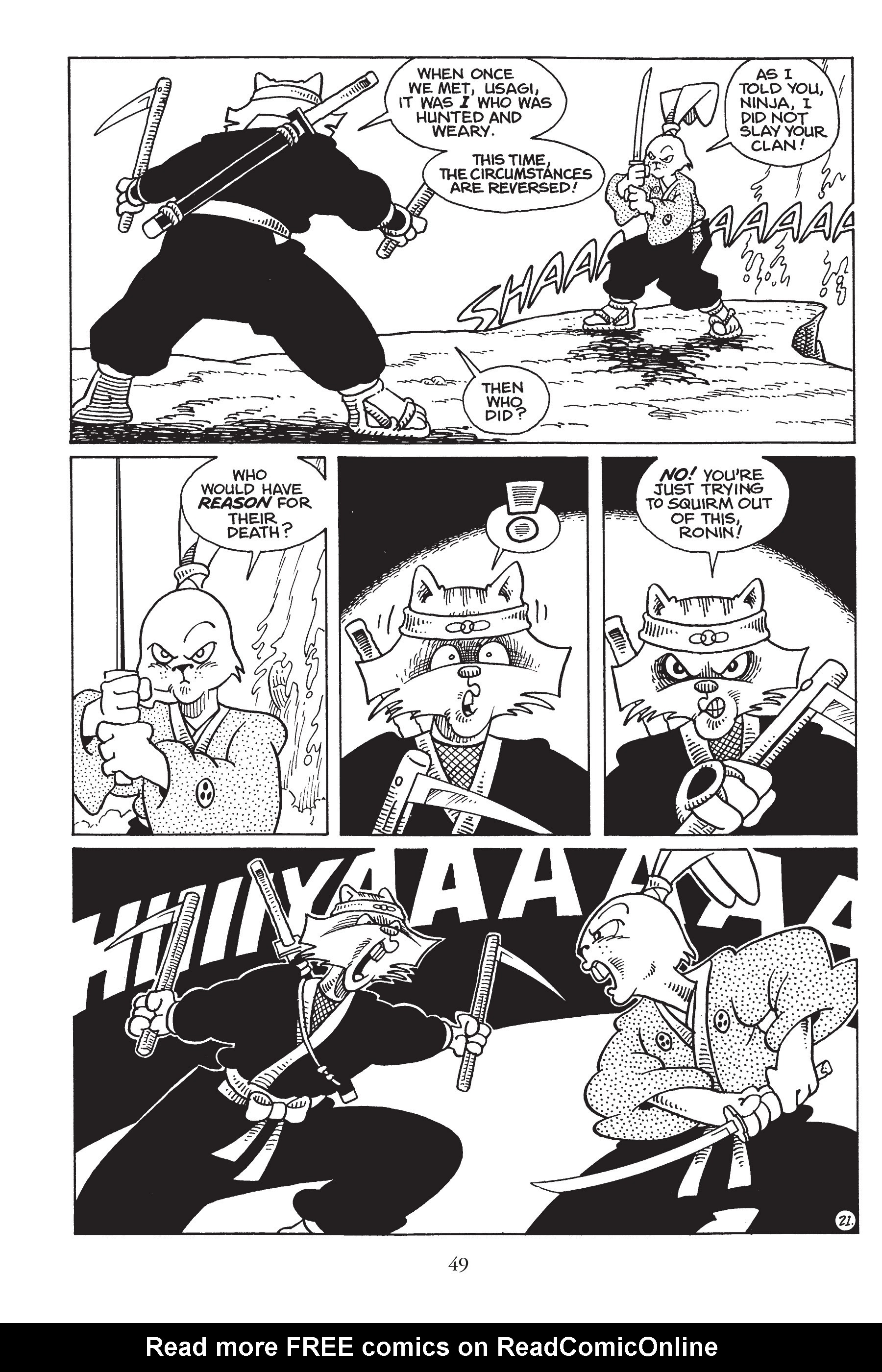 Read online Usagi Yojimbo (1987) comic -  Issue # _TPB 4 - 50