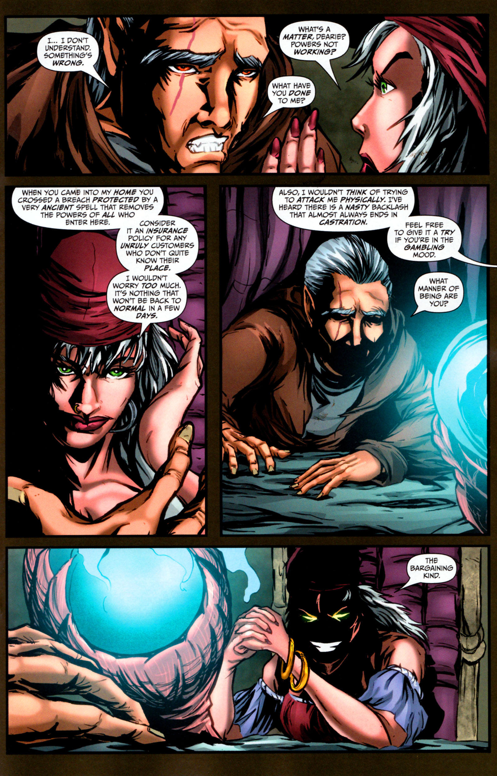 Read online Grimm Fairy Tales: The Dream Eater Saga comic -  Issue #5 - 16