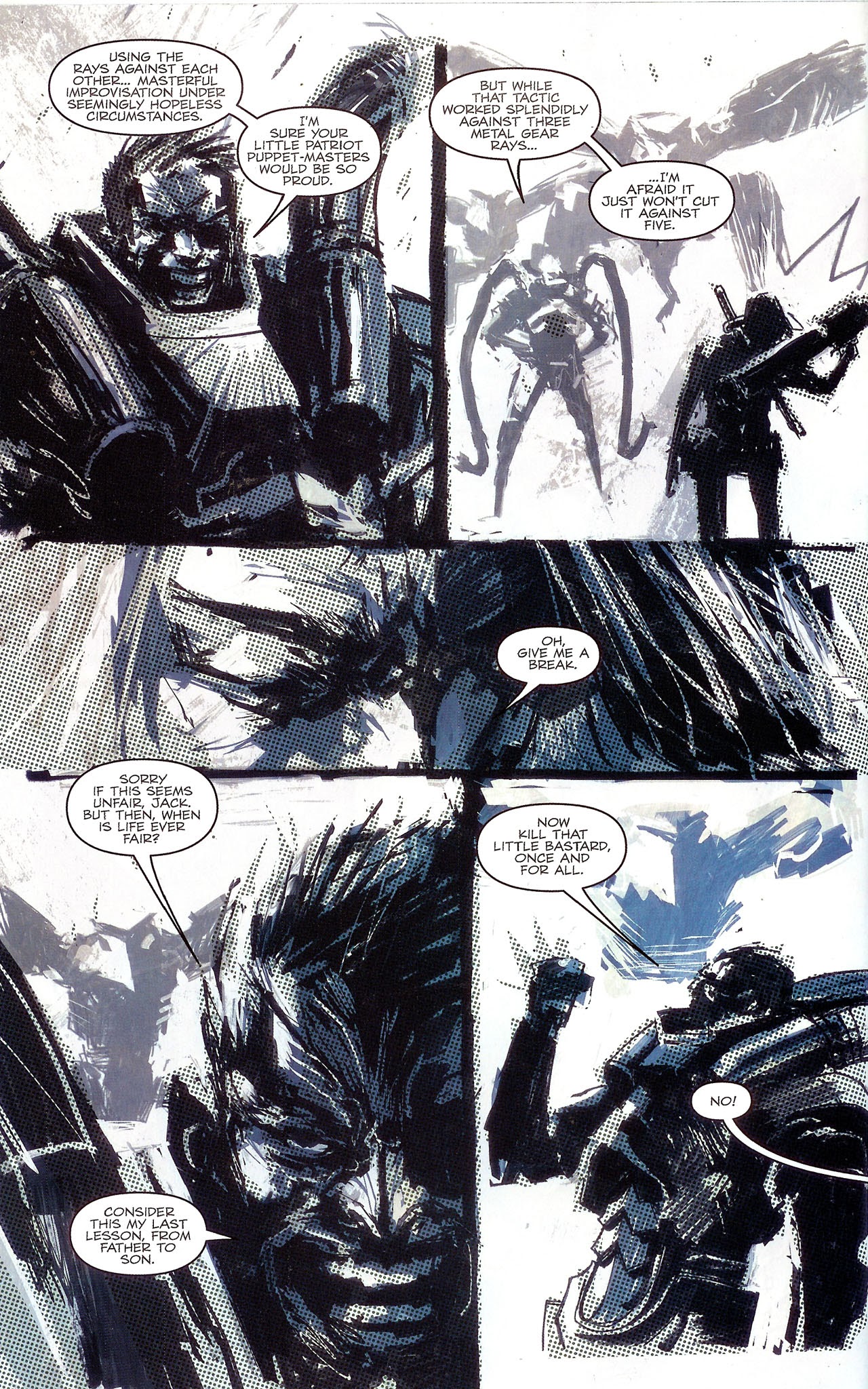 Read online Metal Gear Solid: Sons of Liberty comic -  Issue #11 - 10