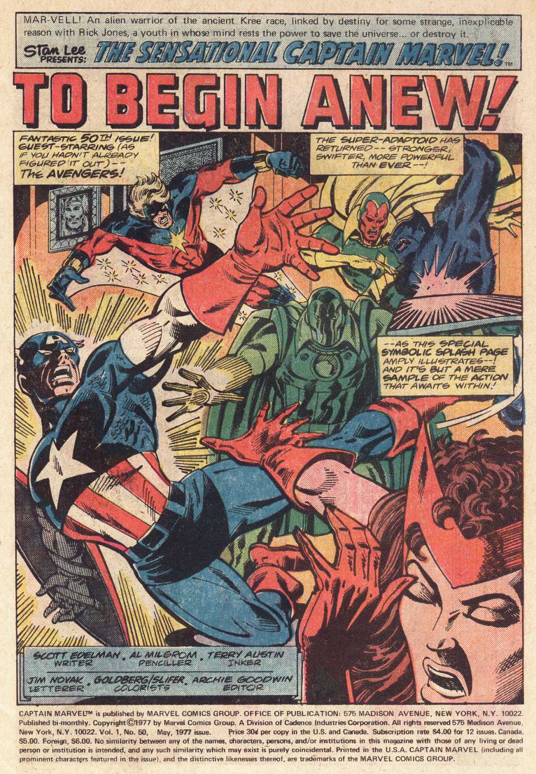 Captain Marvel (1968) Issue #50 #50 - English 2
