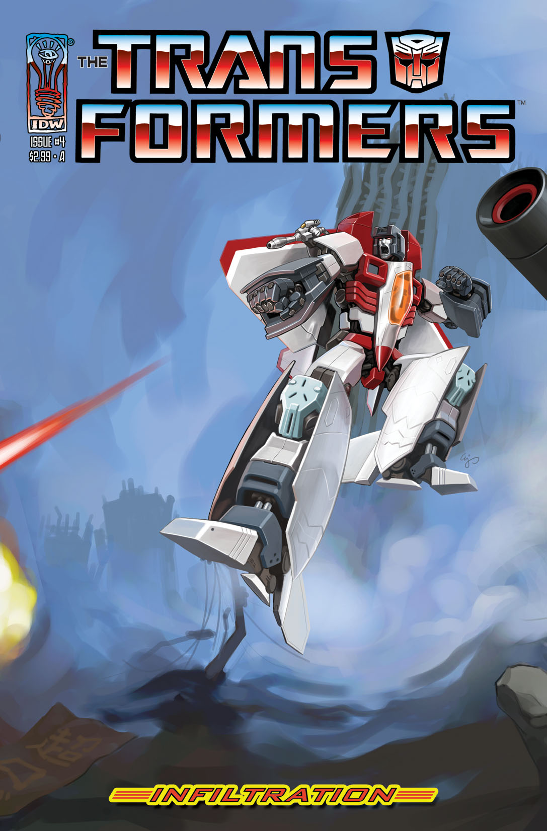 Read online The Transformers: Infiltration comic -  Issue #4 - 1