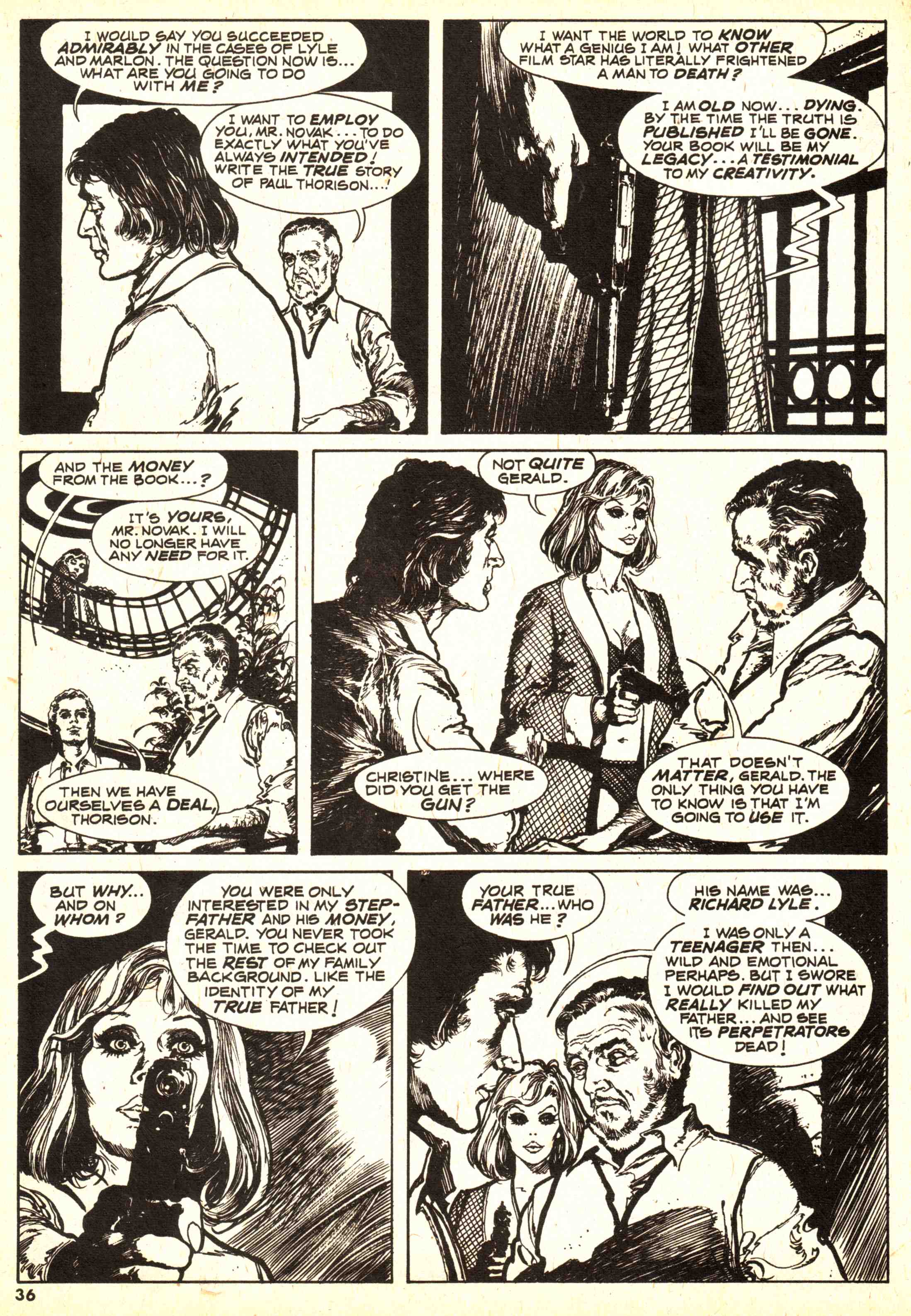 Read online Vampirella (1969) comic -  Issue #52 - 36