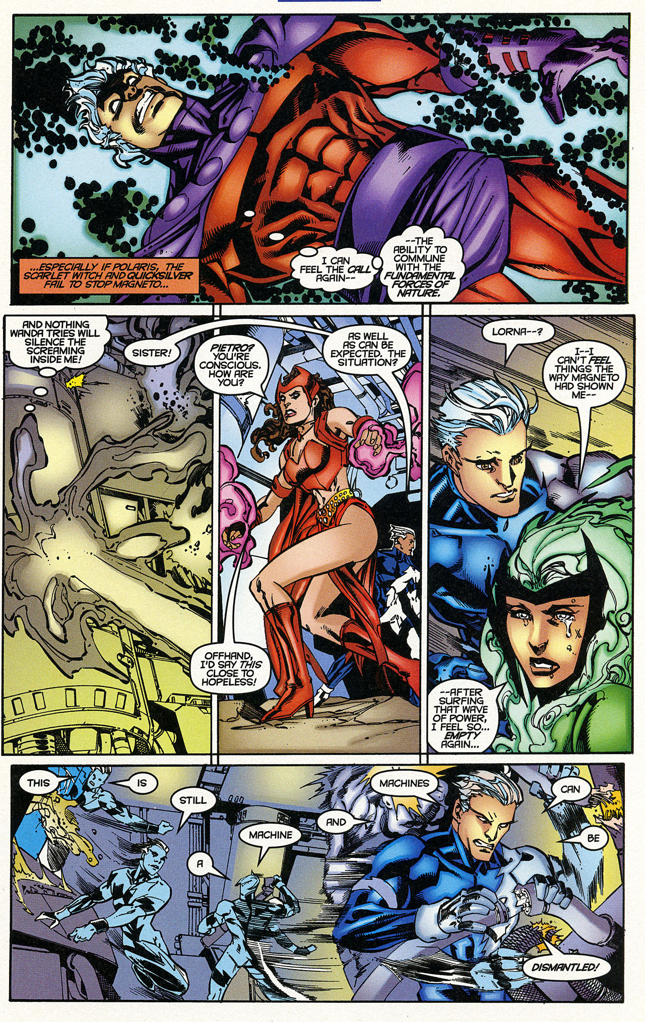 Read online Magneto: Dark Seduction comic -  Issue #4 - 9