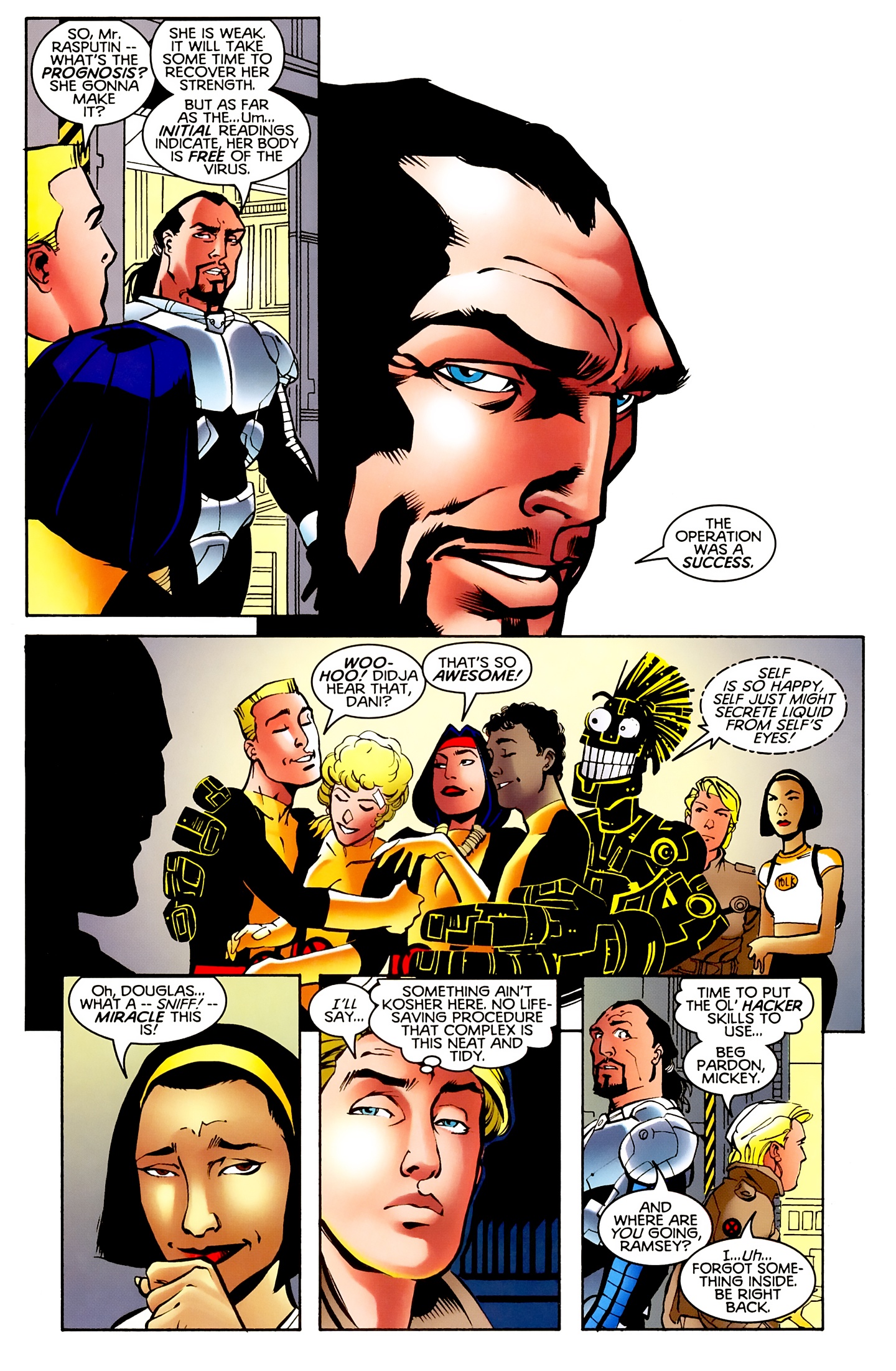 Read online New Mutants: Truth or Death comic -  Issue #3 - 16