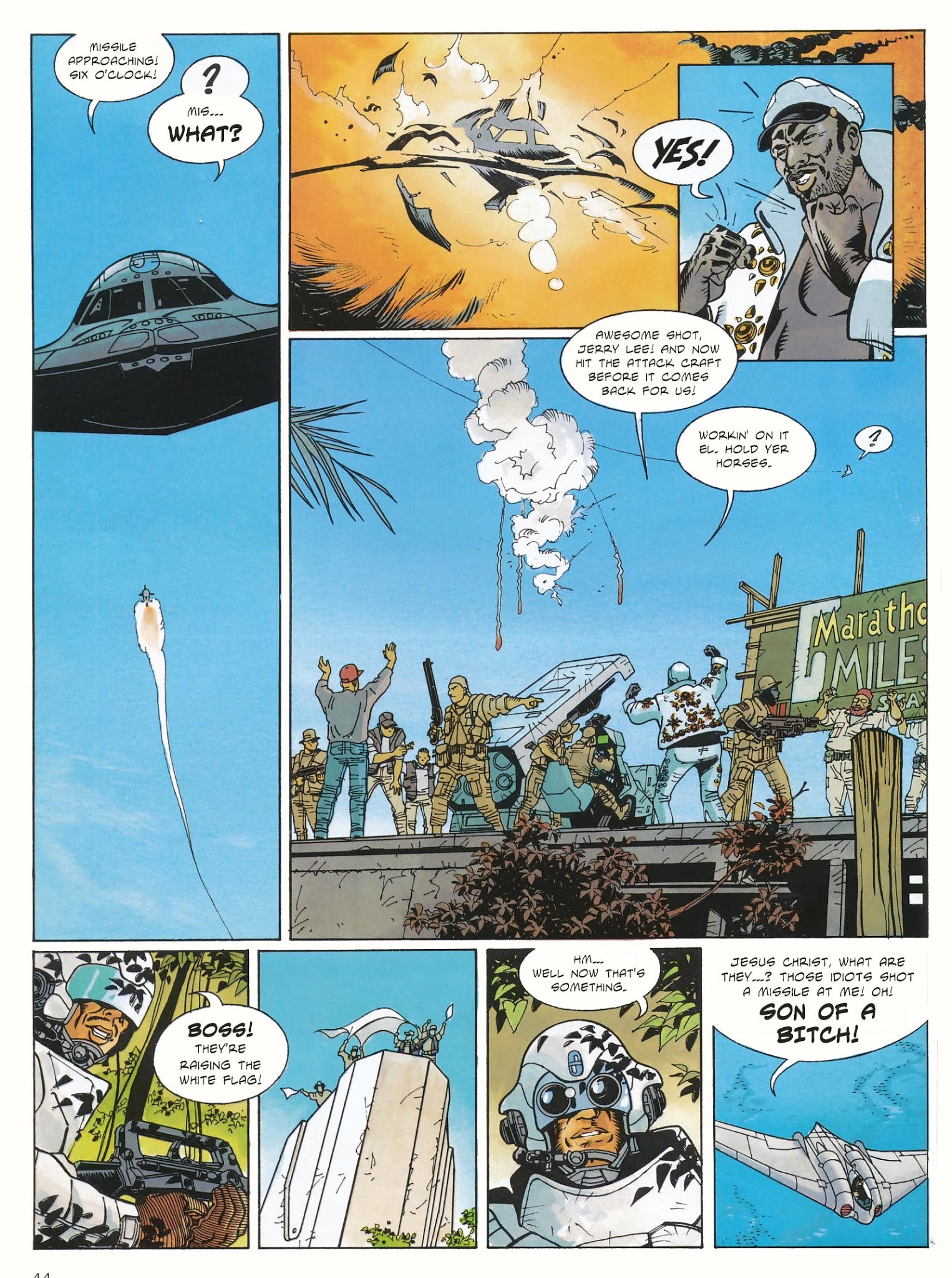 Read online Dallas Barr comic -  Issue #1 - 44