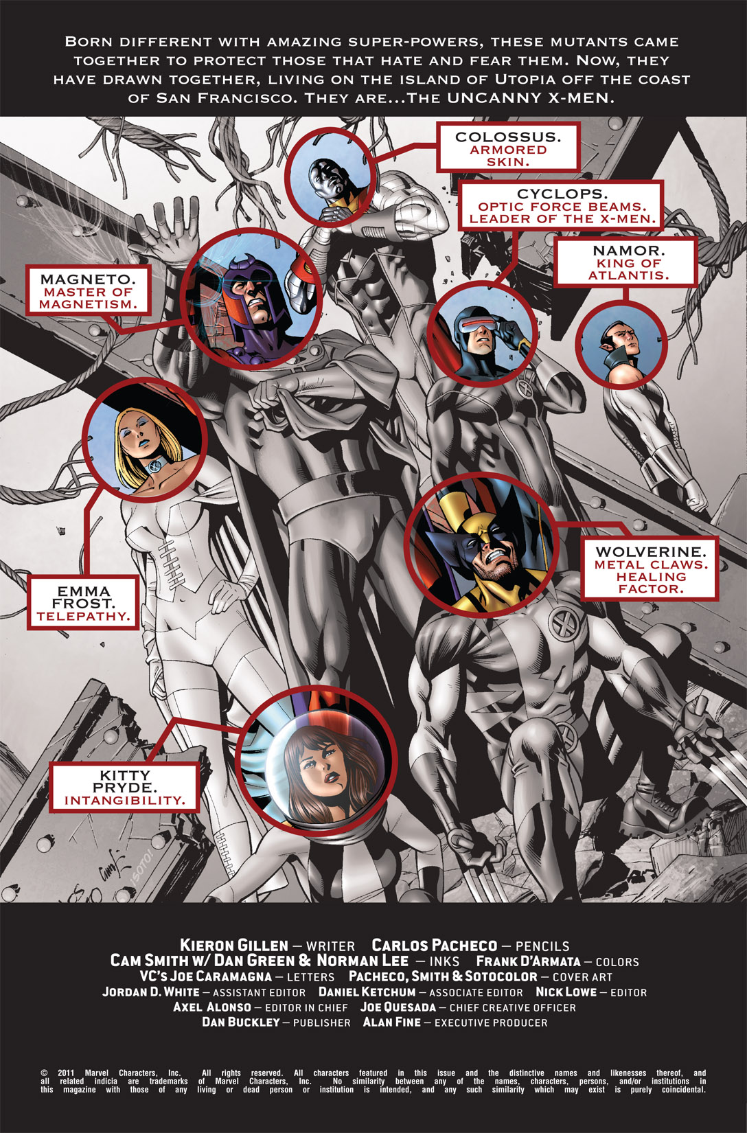 Read online Uncanny X-Men (1963) comic -  Issue #534.1 - 4