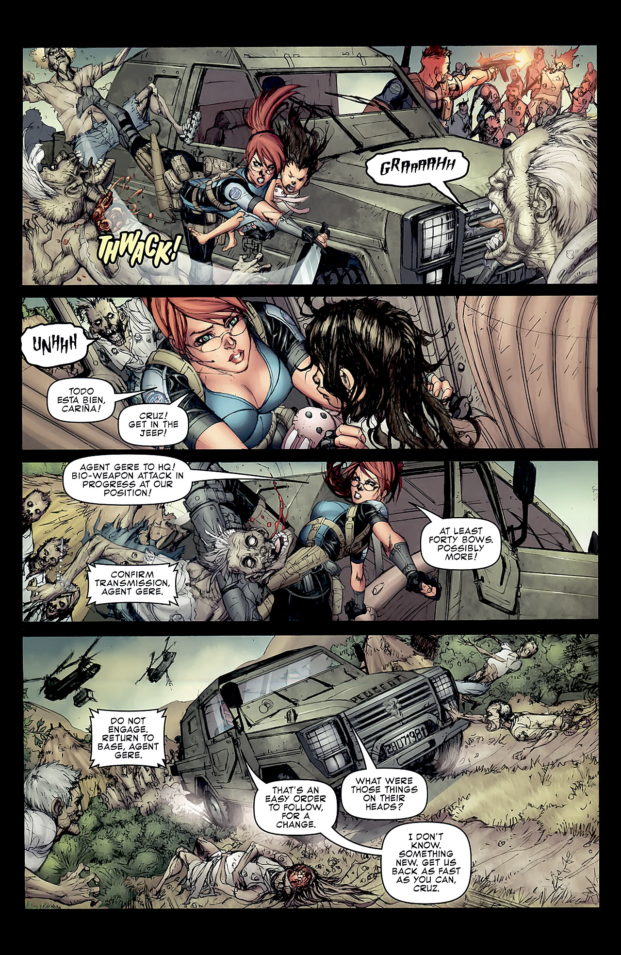 Read online Resident Evil (2009) comic -  Issue #3 - 7