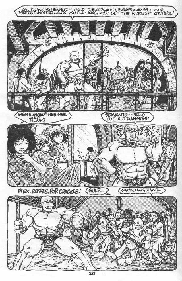 Read online Teenage Mutant Ninja Turtles (1984) comic -  Issue #18 - 23