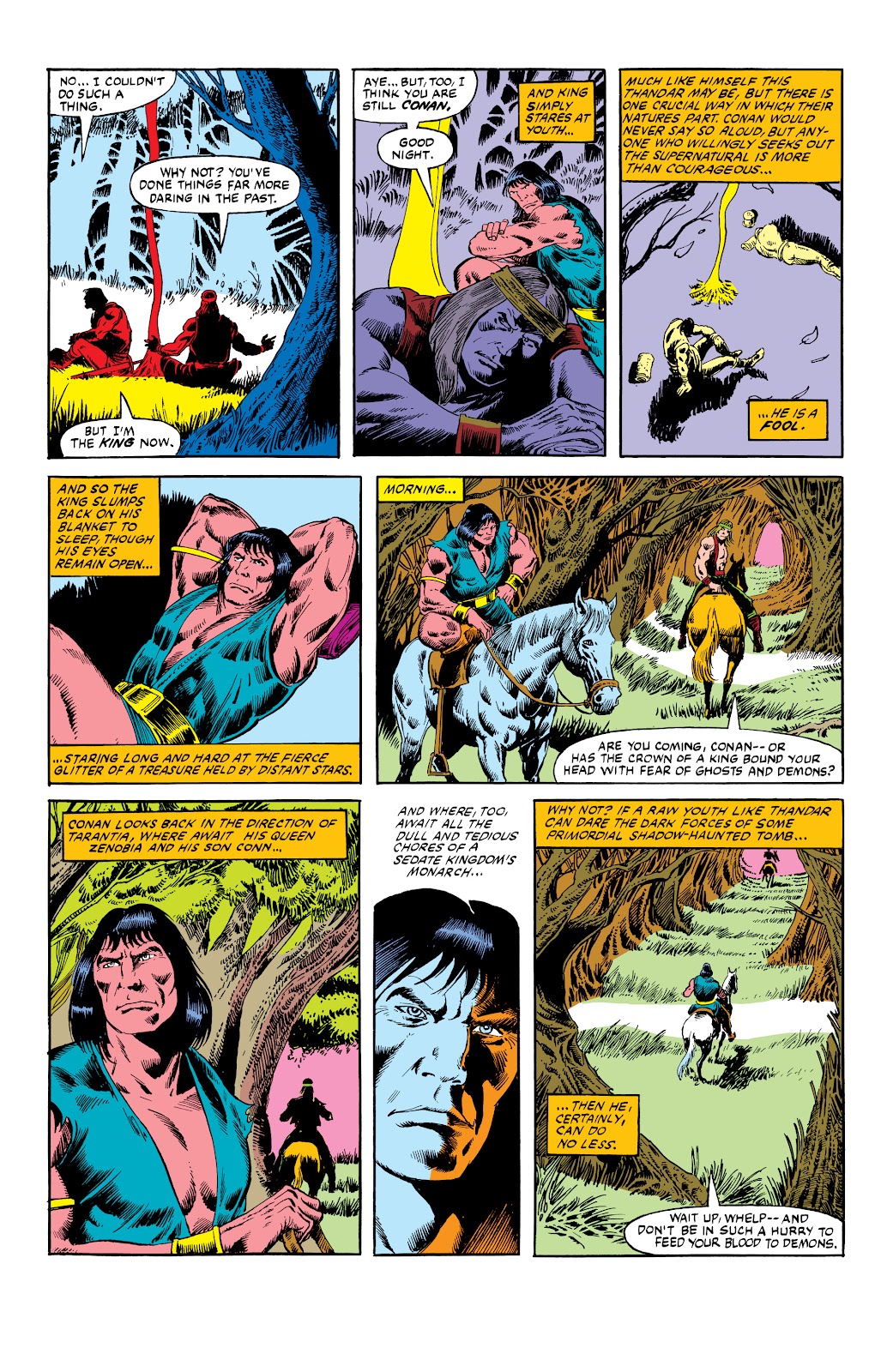 Conan the King: The Original Marvel Years Omnibus issue TPB (Part 6) - Page 72