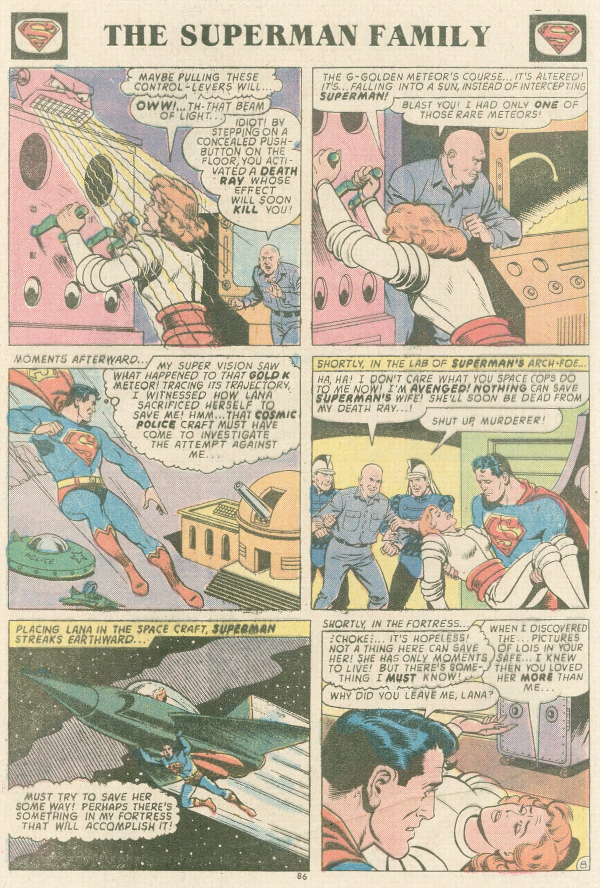 Read online The Superman Family comic -  Issue #164 - 86