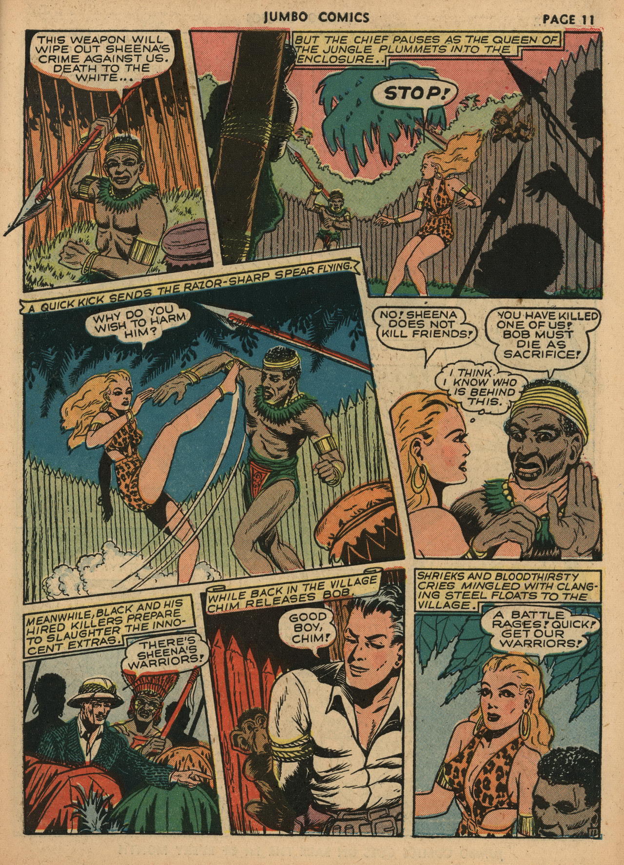 Read online Jumbo Comics comic -  Issue #37 - 13