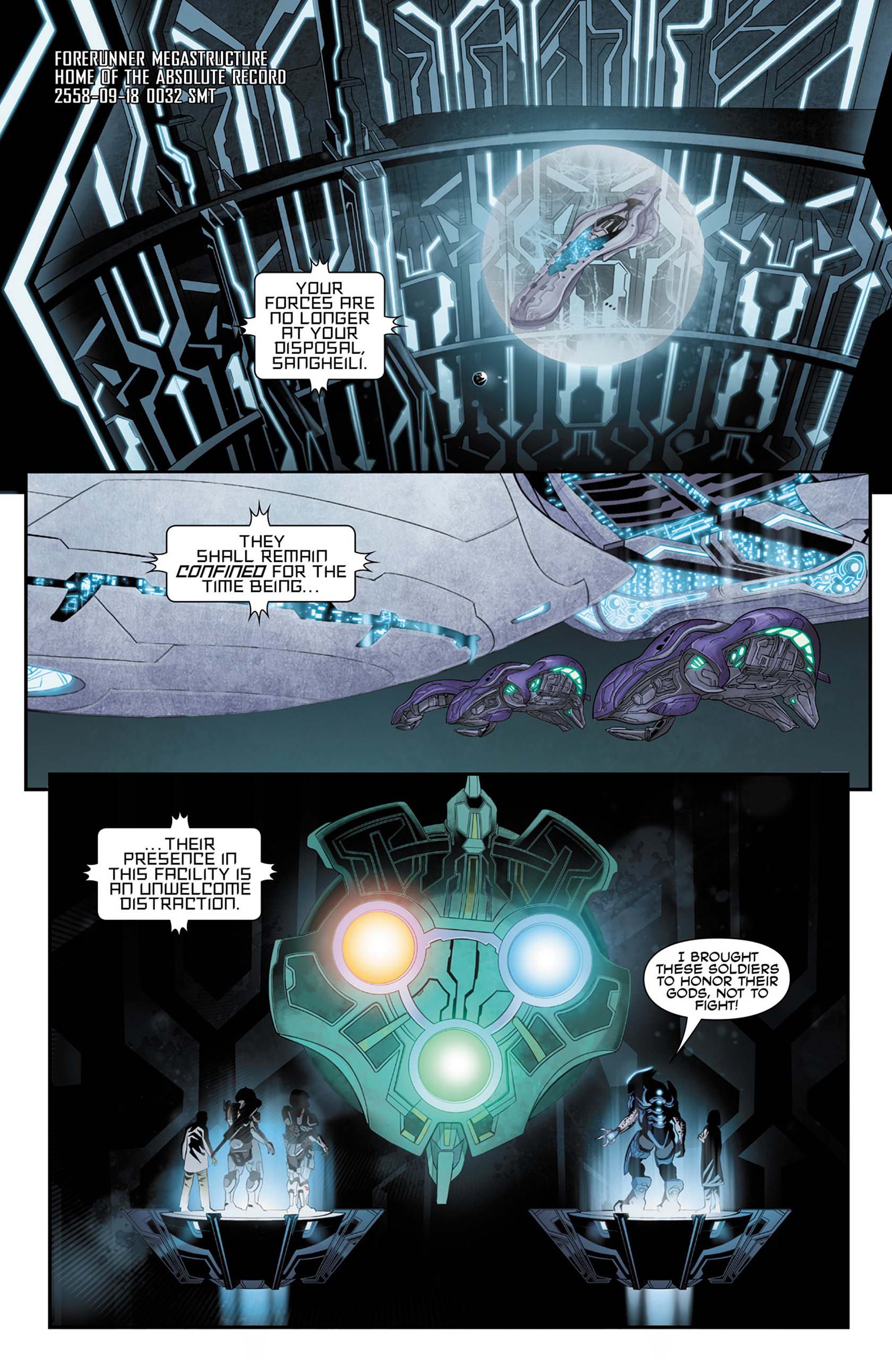 Read online Halo: Escalation comic -  Issue #22 - 3