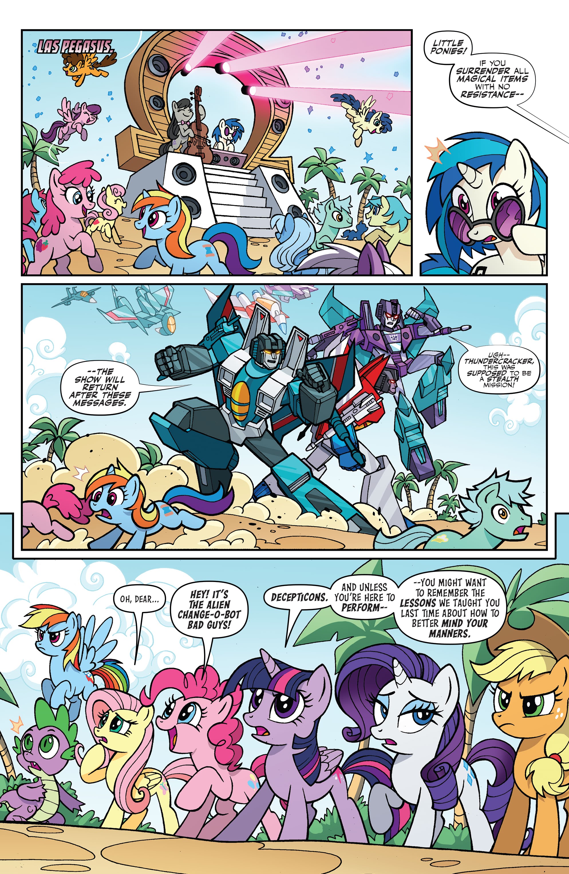 Read online My Little Pony/Transformers II comic -  Issue #1 - 7