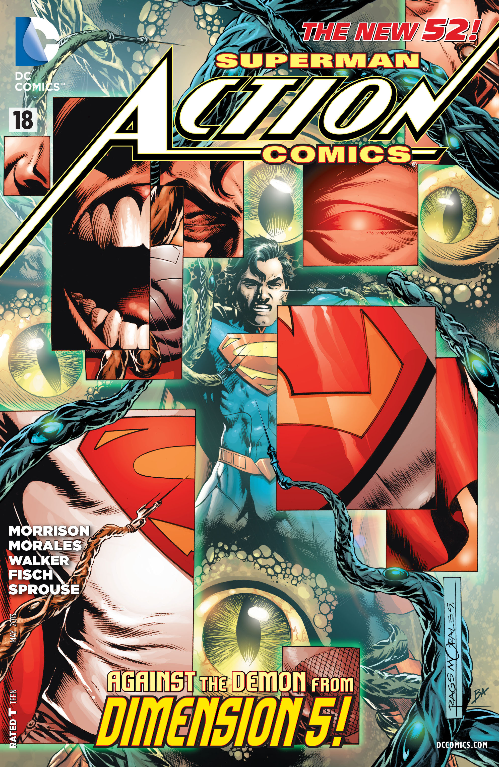 Read online Action Comics (2011) comic -  Issue #18 - 1
