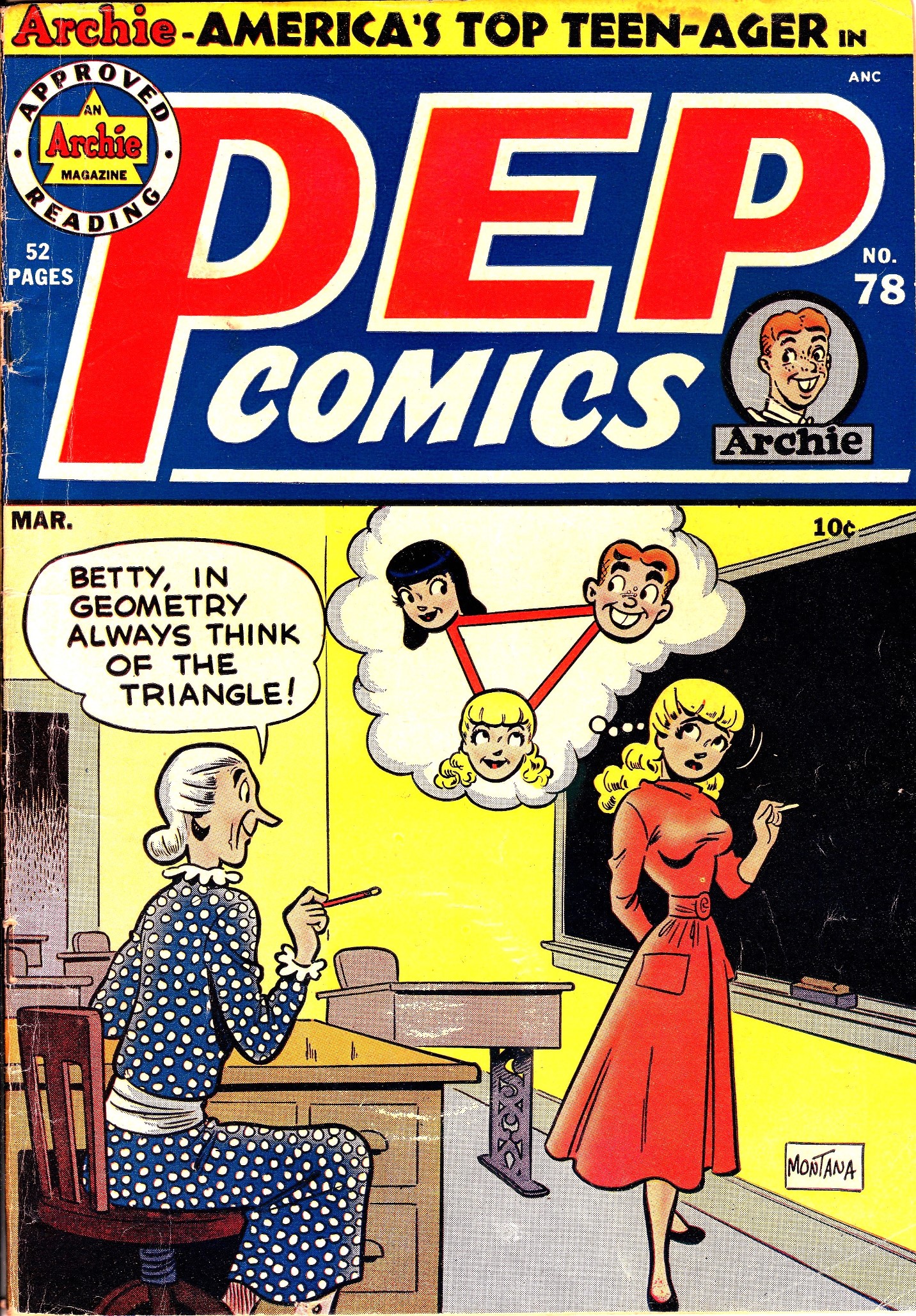 Read online Pep Comics comic -  Issue #78 - 1