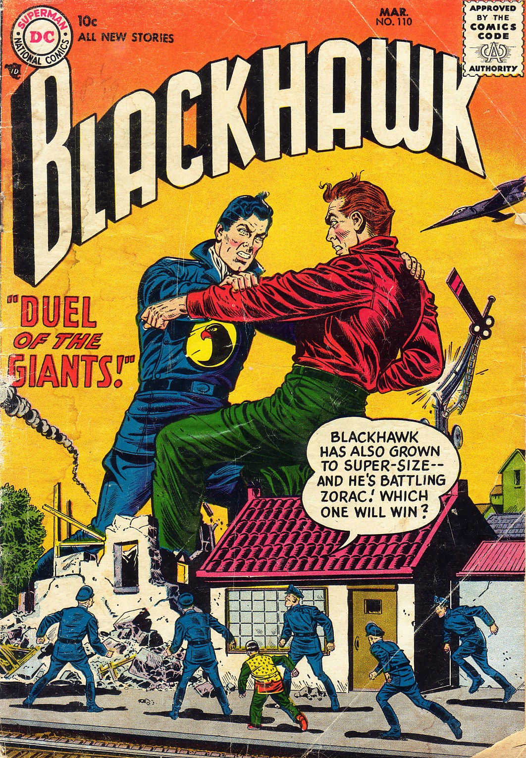 Read online Blackhawk (1957) comic -  Issue #110 - 1