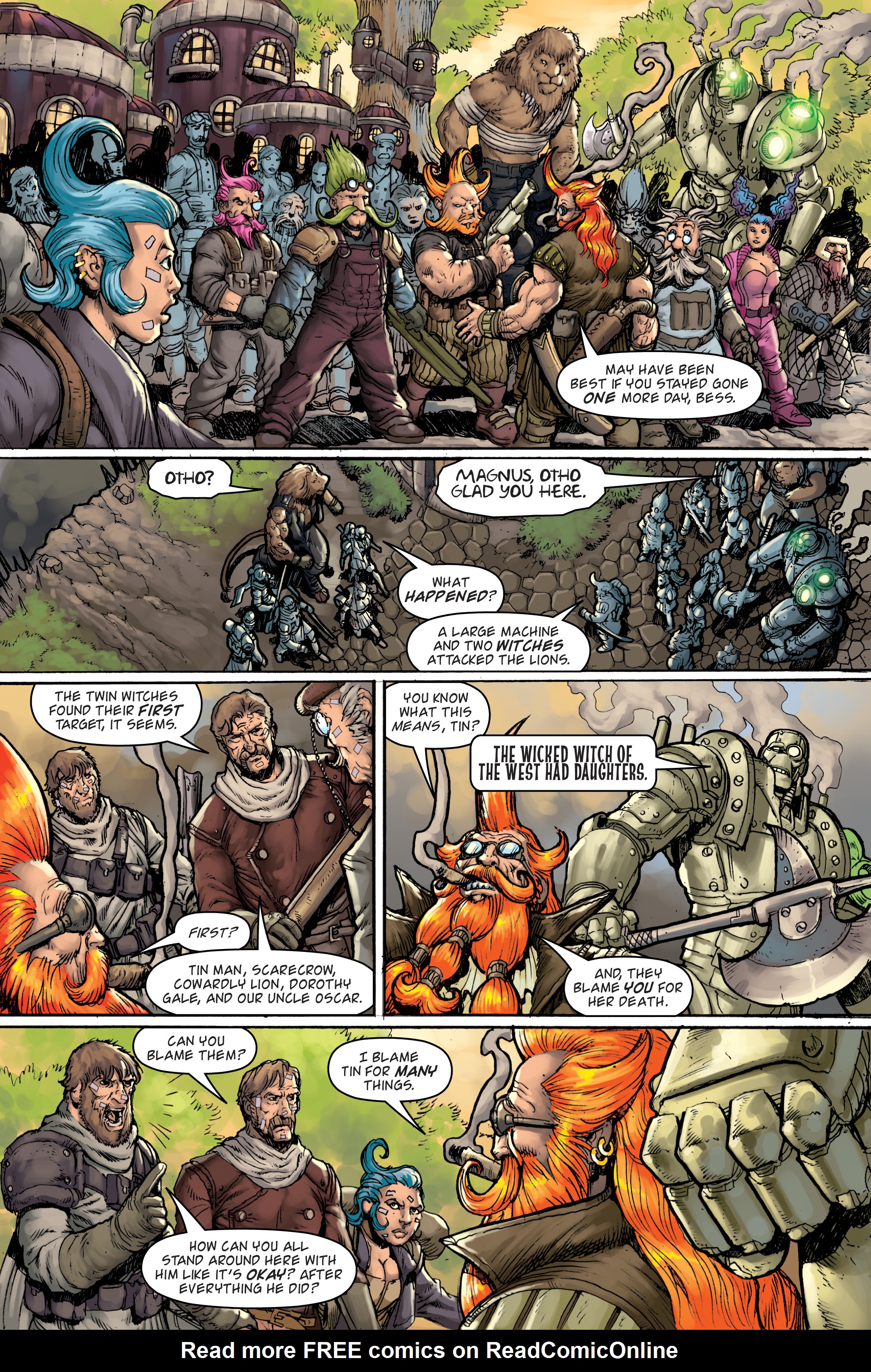 Read online The Steam Engines of Oz: The Geared Leviathan comic -  Issue #3 - 6