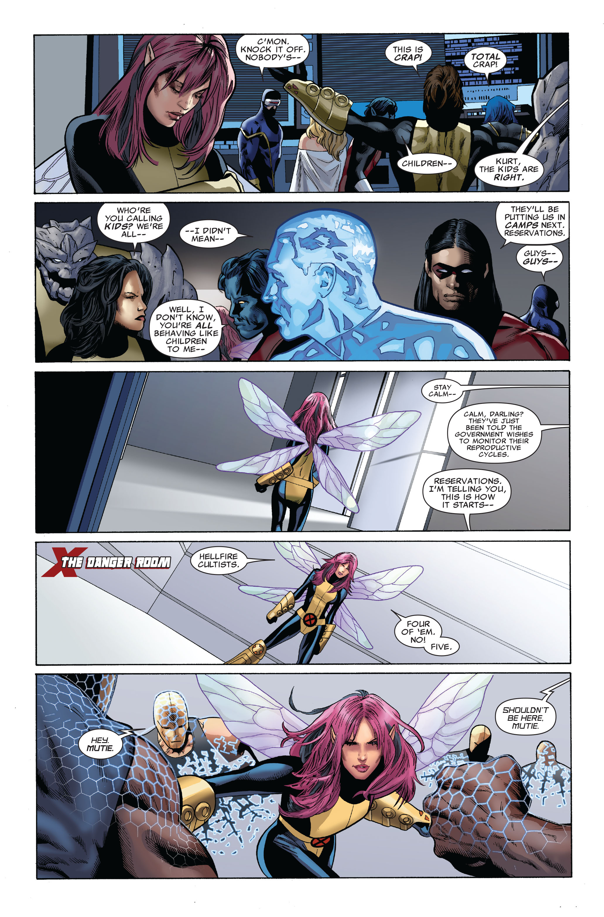 Read online Uncanny X-Men: Sisterhood comic -  Issue # TPB - 36