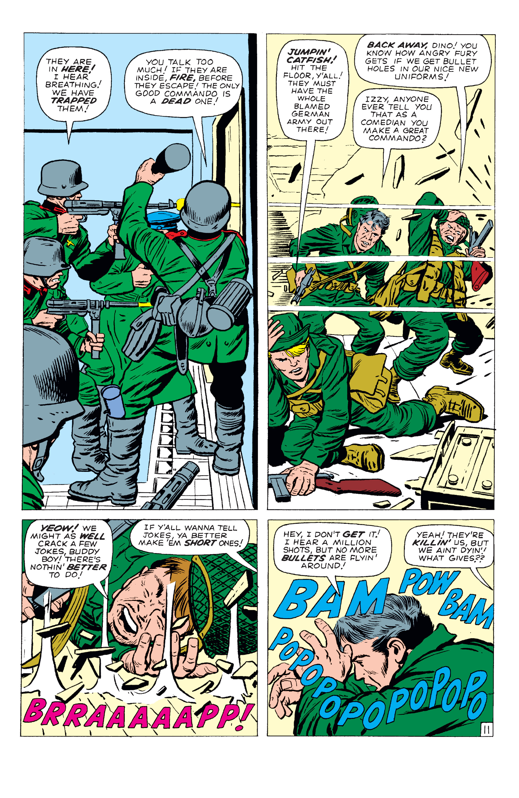 Read online Sgt. Fury Epic Collection: The Howling Commandos comic -  Issue # TPB 1 (Part 1) - 17