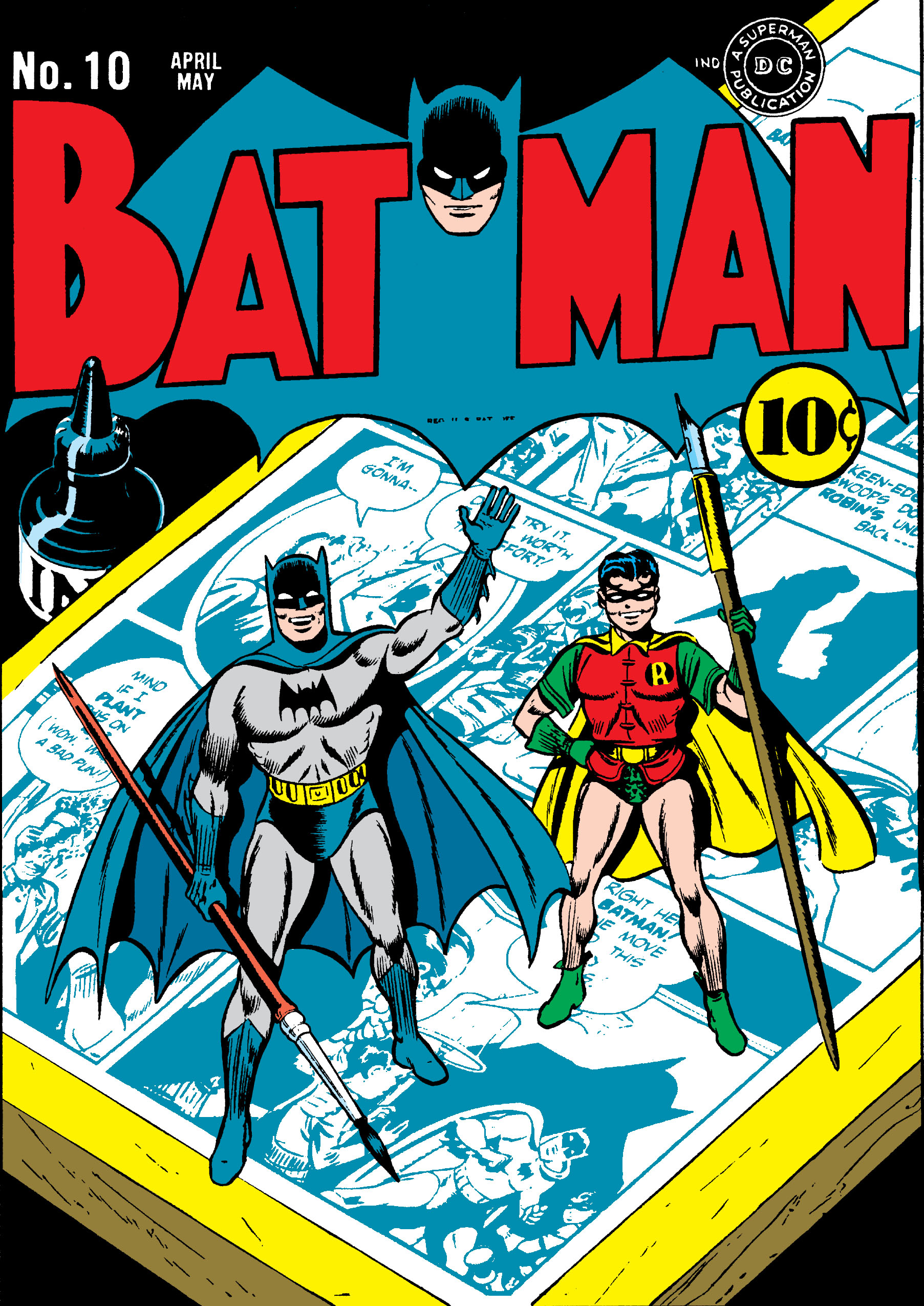 Read online Batman (1940) comic -  Issue #10 - 1