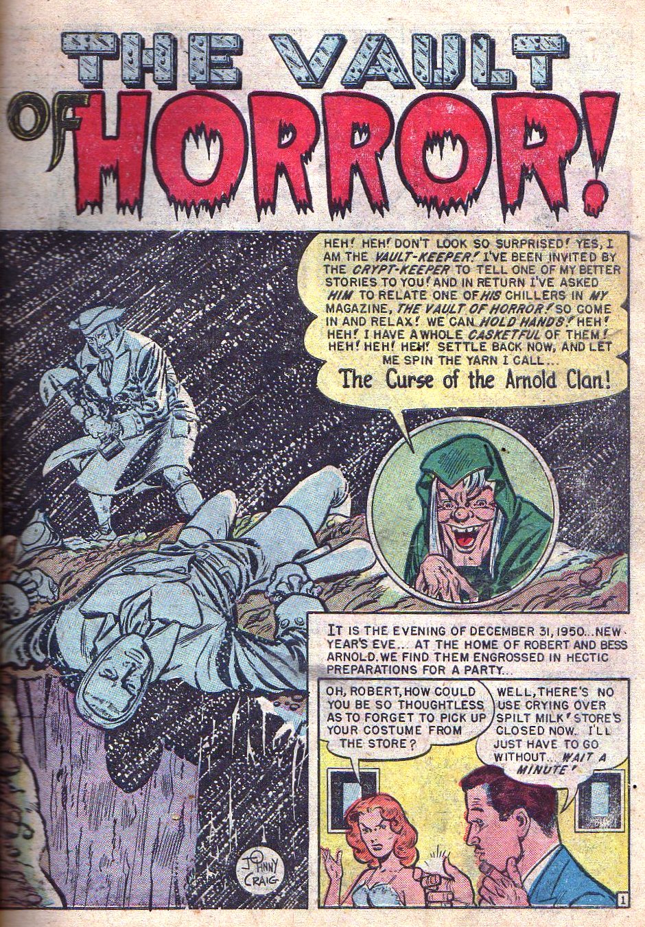 Read online Tales From The Crypt (1950) comic -  Issue #22 - 28