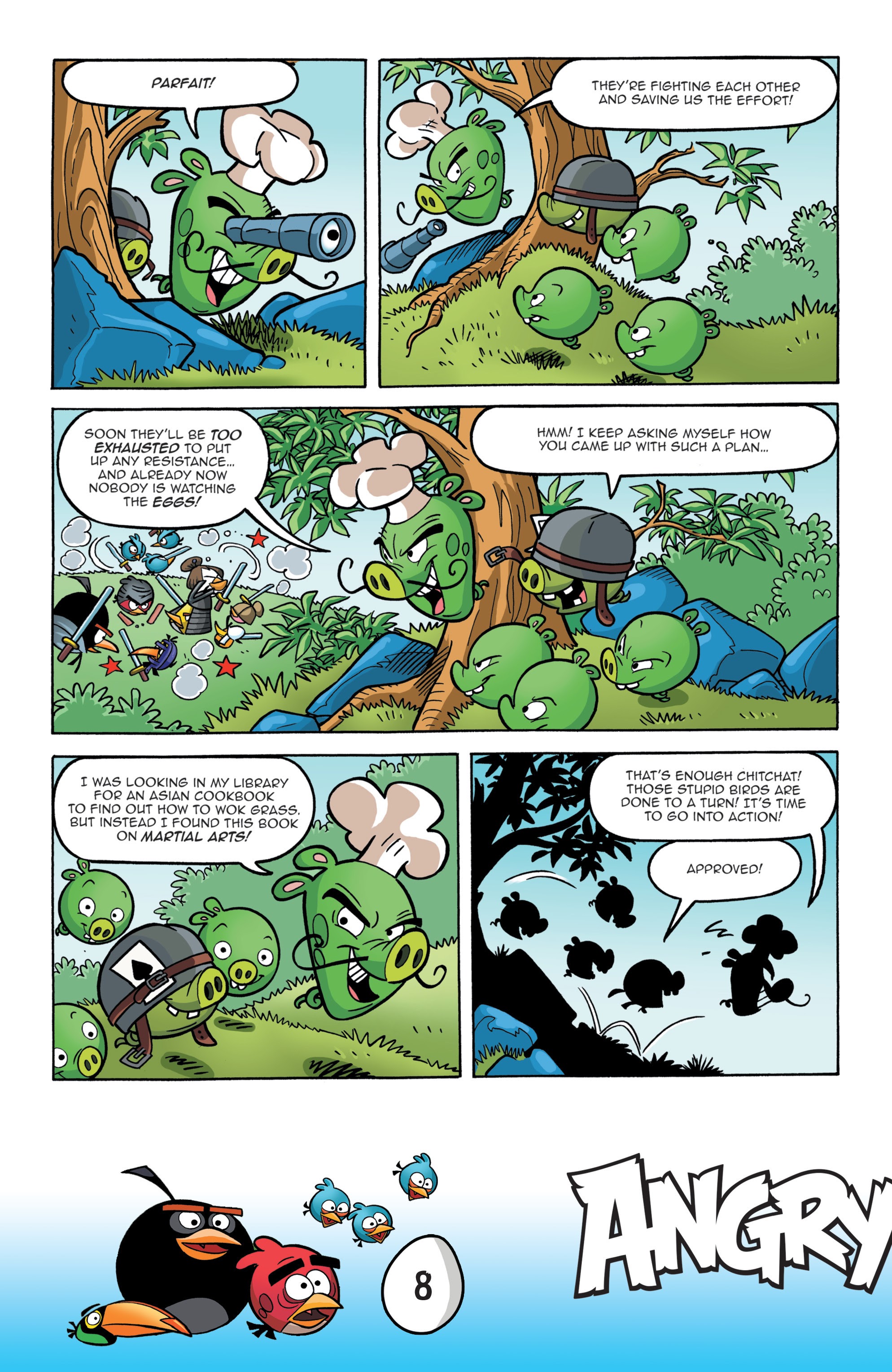 Read online Angry Birds Comics: Game Play comic -  Issue #1 - 10