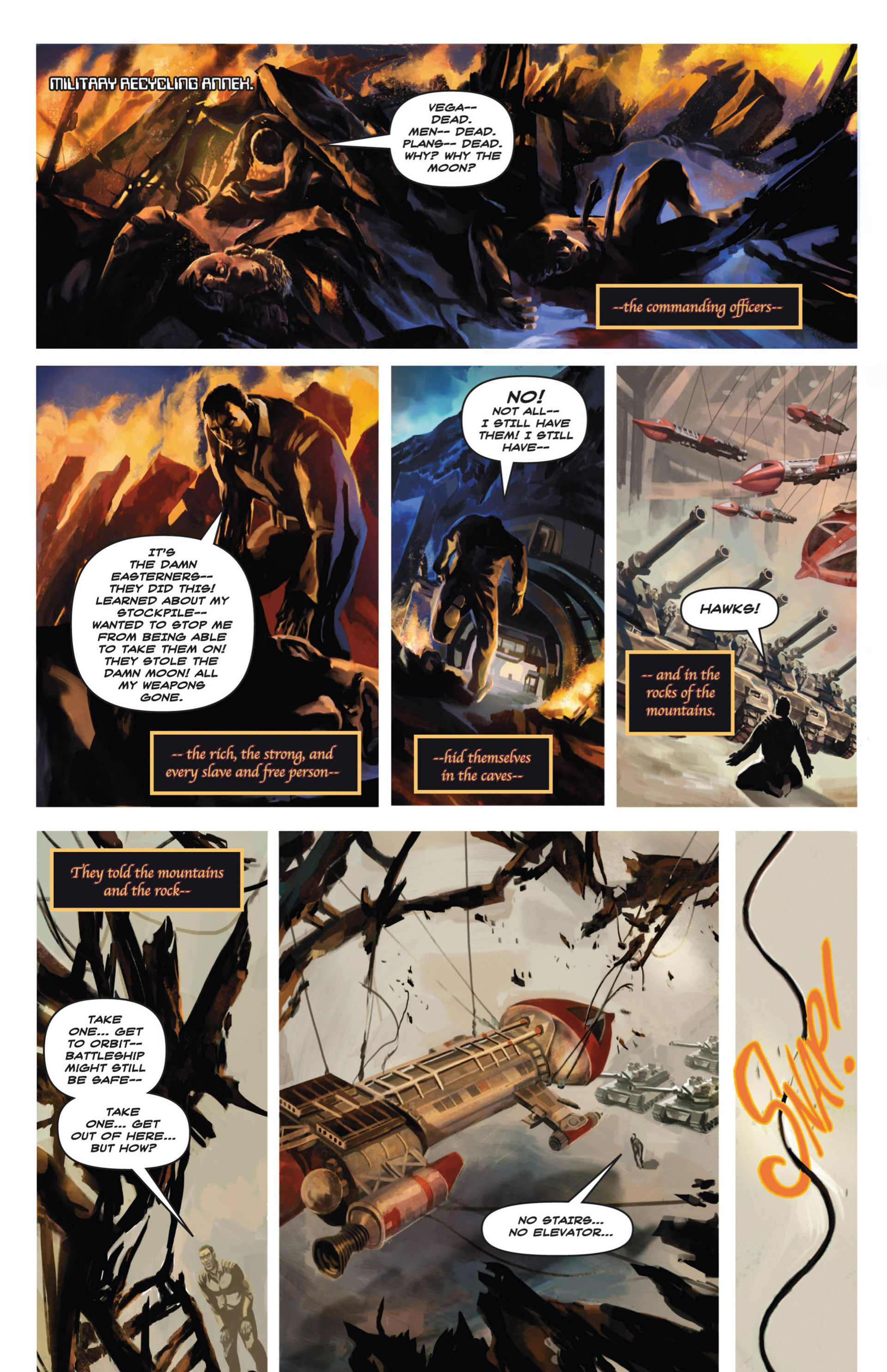 Read online Space: 1999: Aftershock comic -  Issue #3 - 12