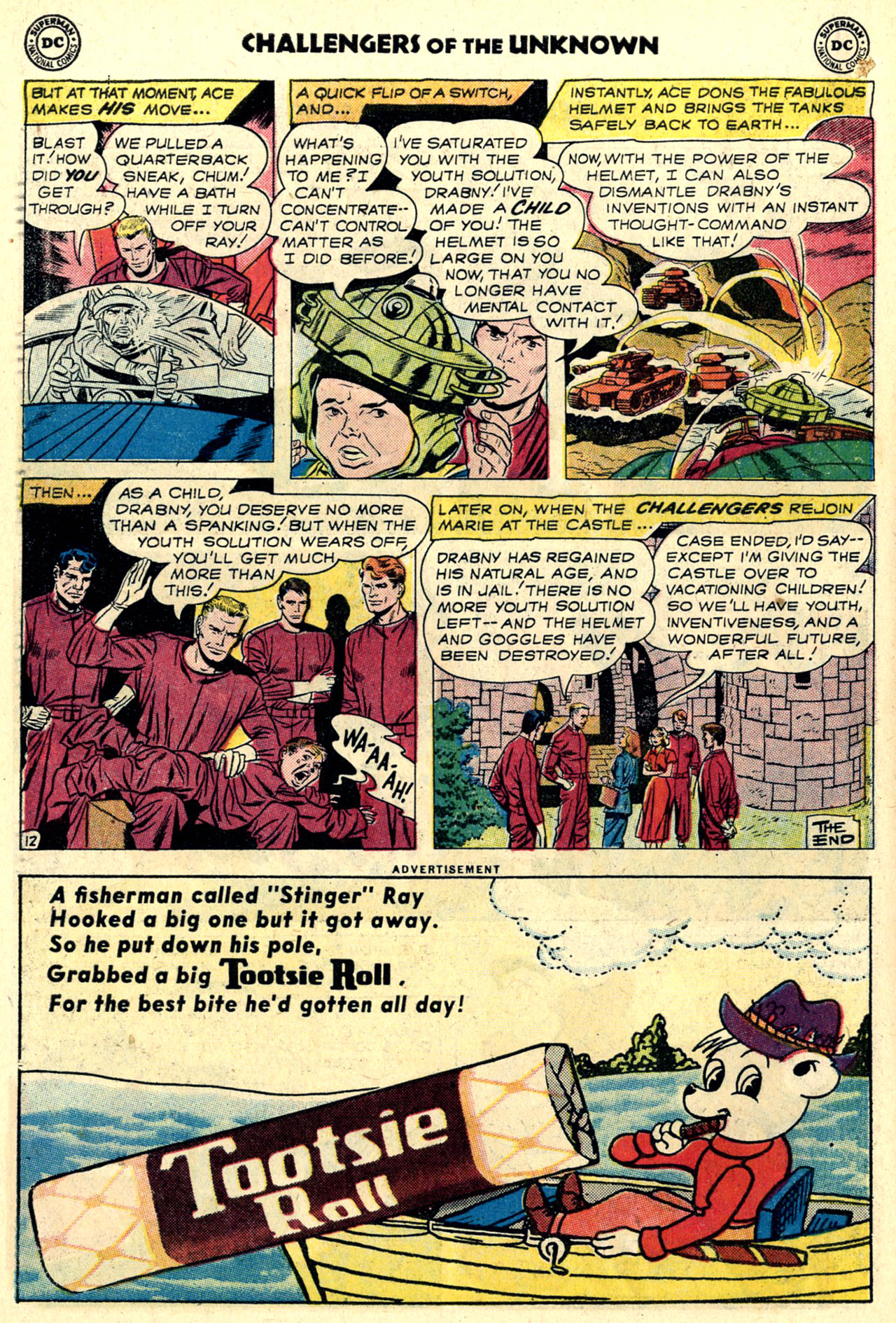 Read online Challengers of the Unknown (1958) comic -  Issue #8 - 14