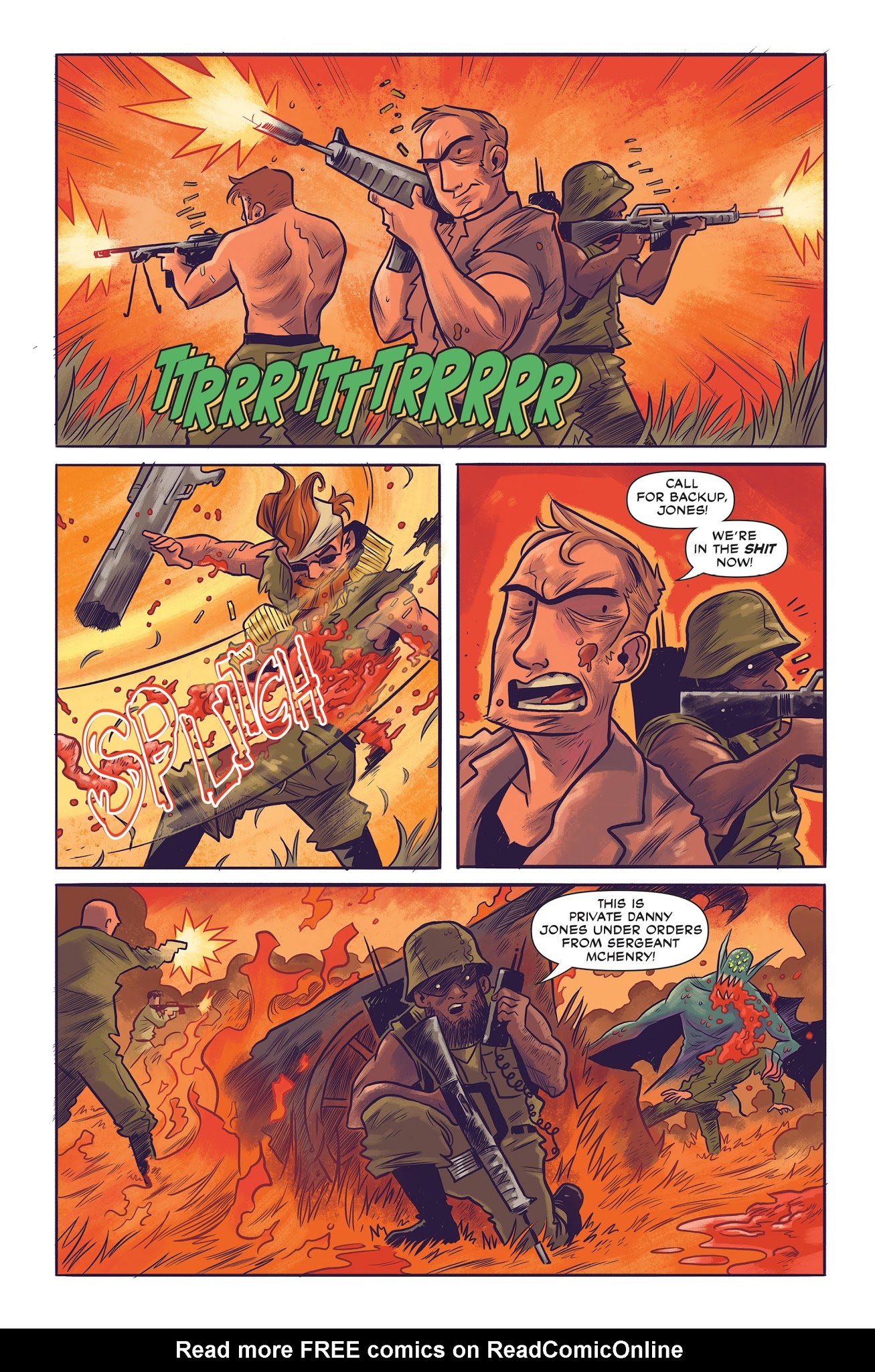 Read online 'Namwolf comic -  Issue #3 - 17