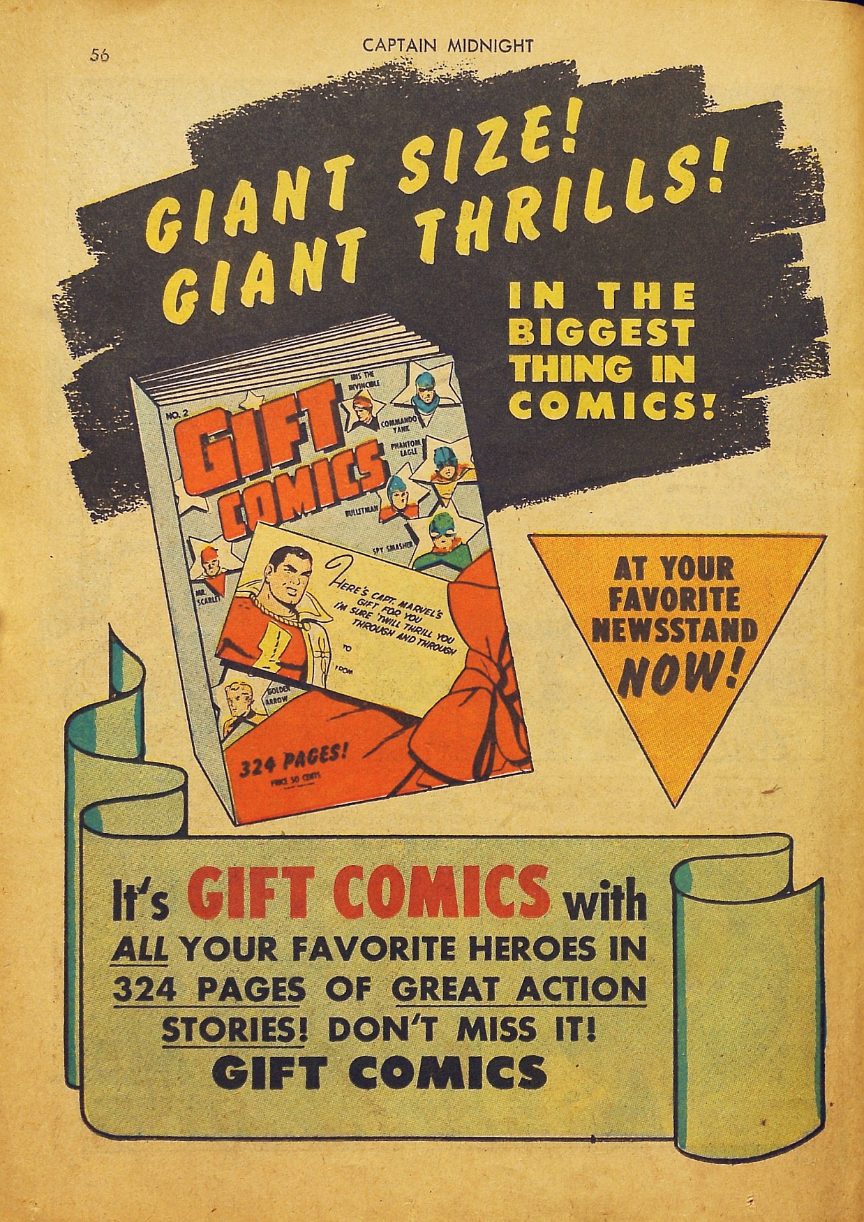 Read online Captain Midnight (1942) comic -  Issue #2 - 55