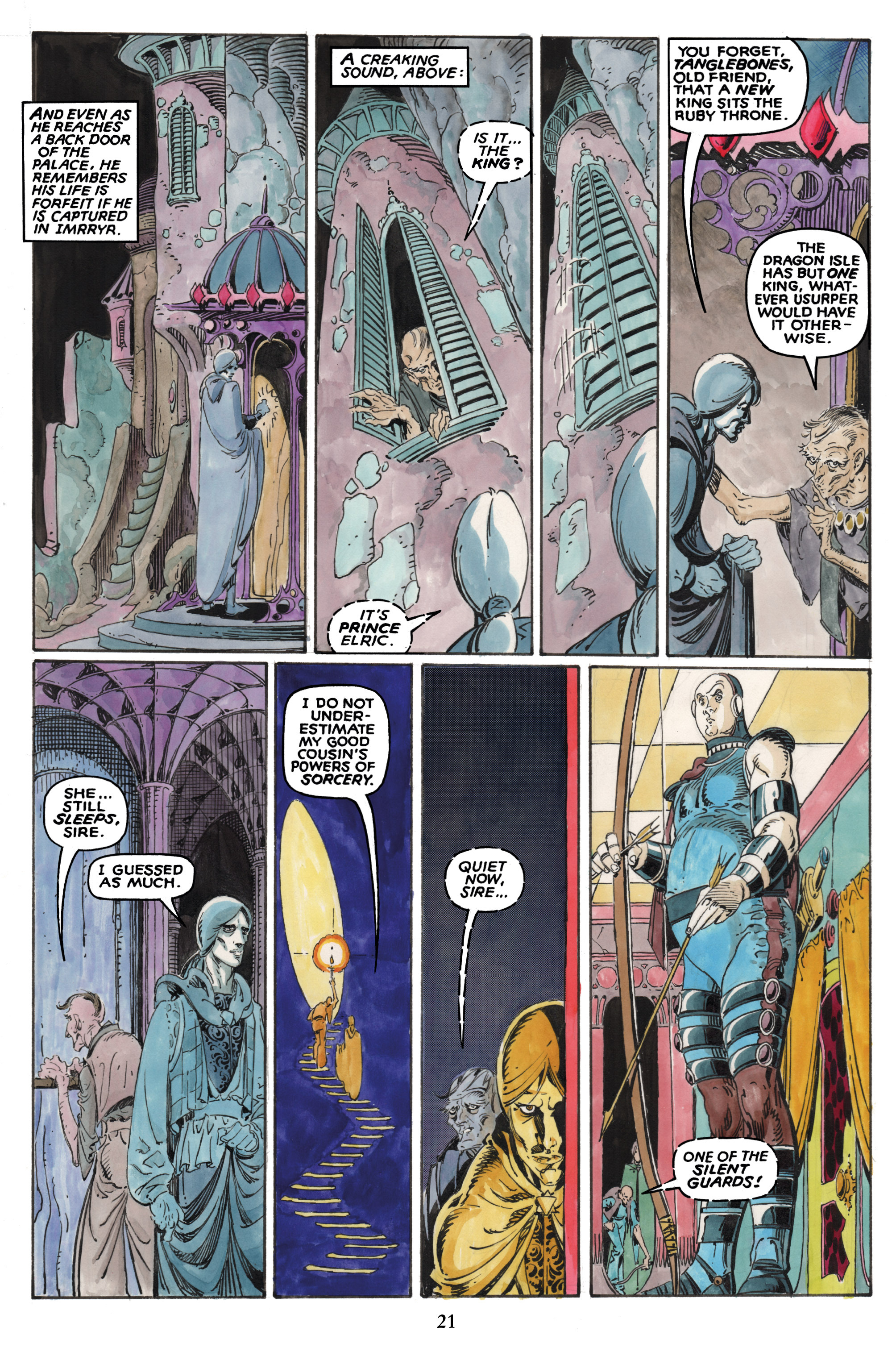 Read online The Michael Moorcock Library comic -  Issue # TPB 3 - 22
