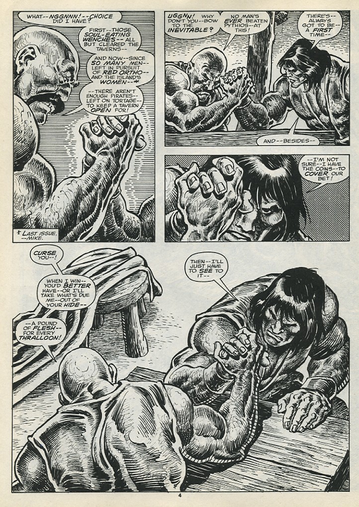 Read online The Savage Sword Of Conan comic -  Issue #199 - 6
