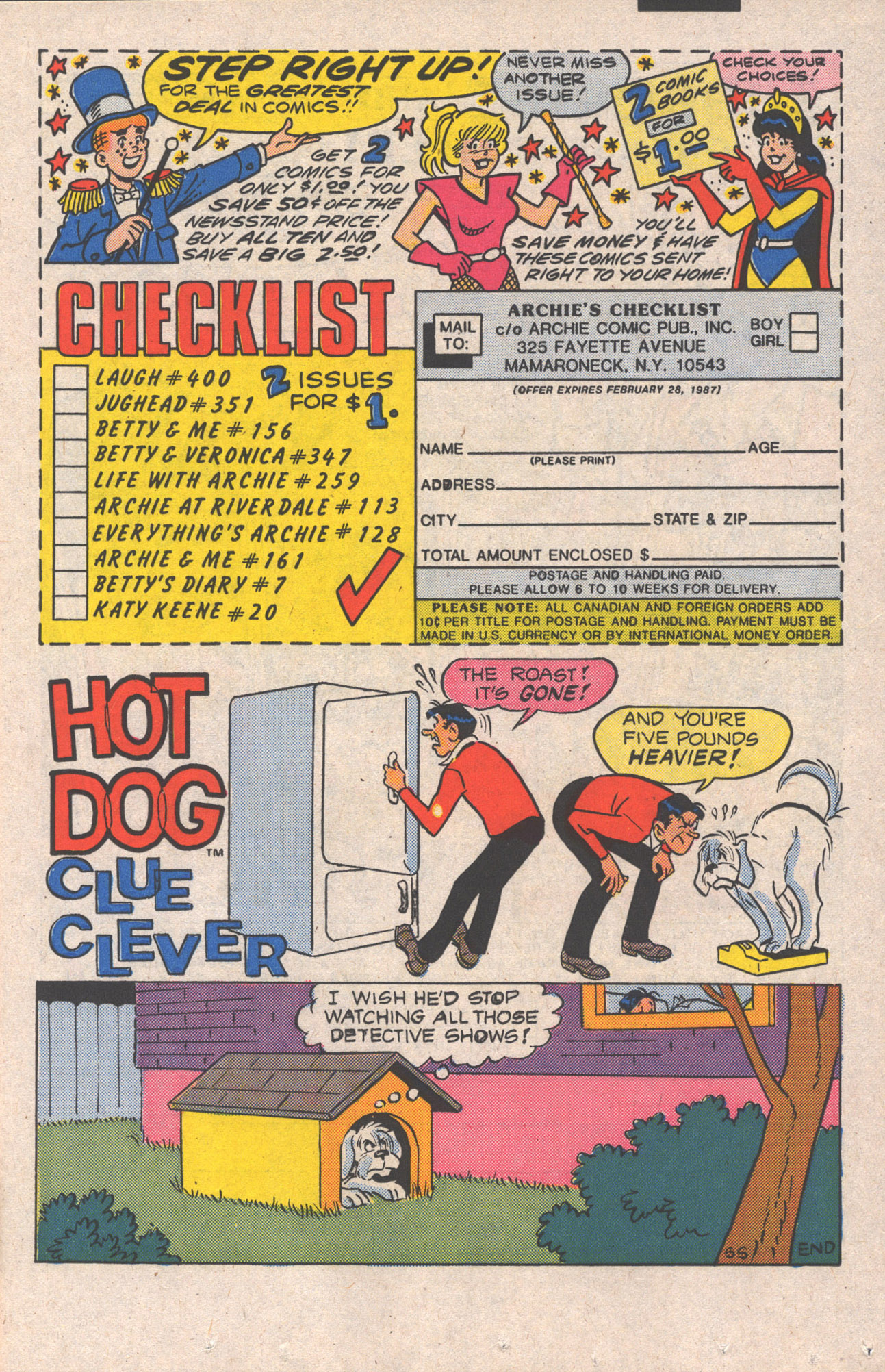 Read online Life With Archie (1958) comic -  Issue #259 - 11