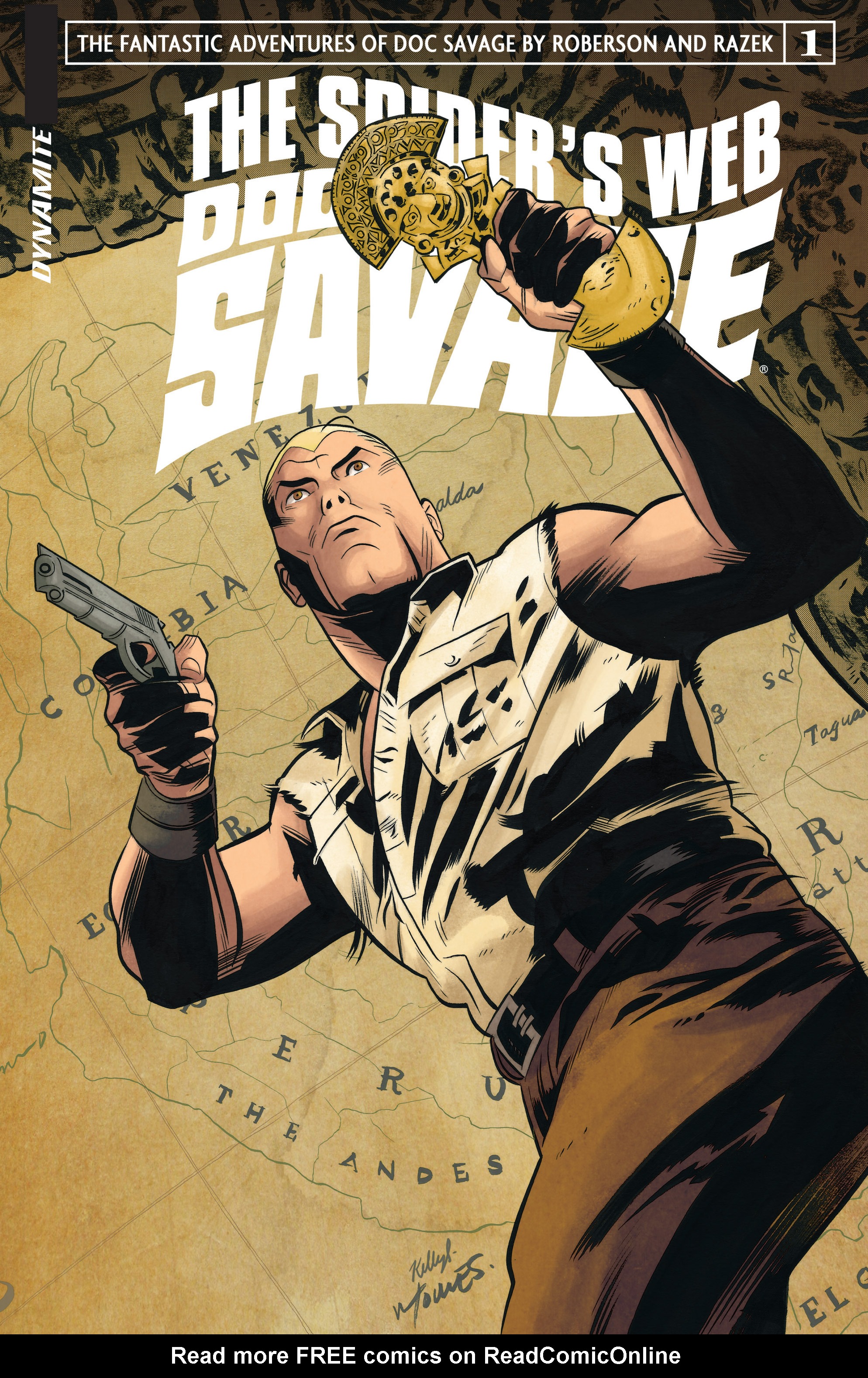 Read online Doc Savage: The Spider's Web comic -  Issue #1 - 1