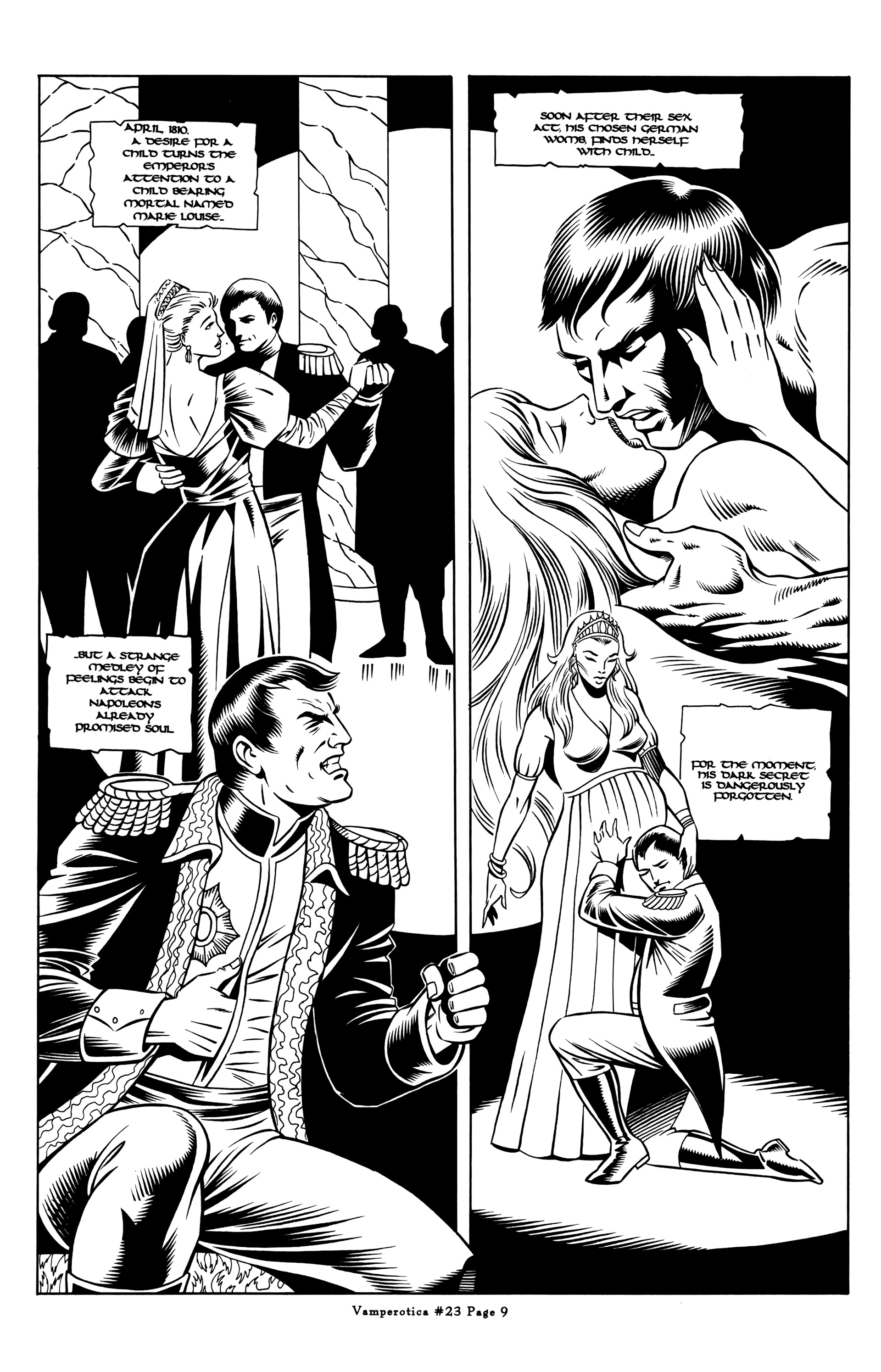 Read online Vamperotica comic -  Issue #23 - 11