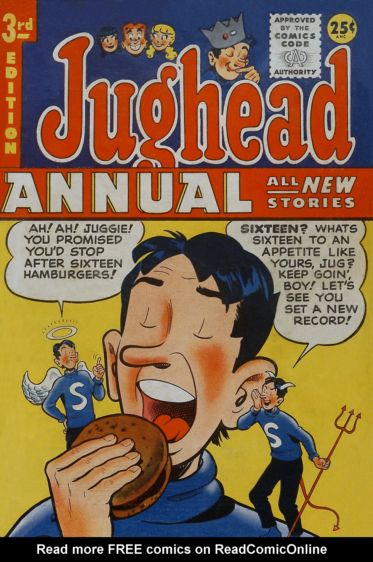 Read online Archie's Pal Jughead Annual comic -  Issue #3 - 1