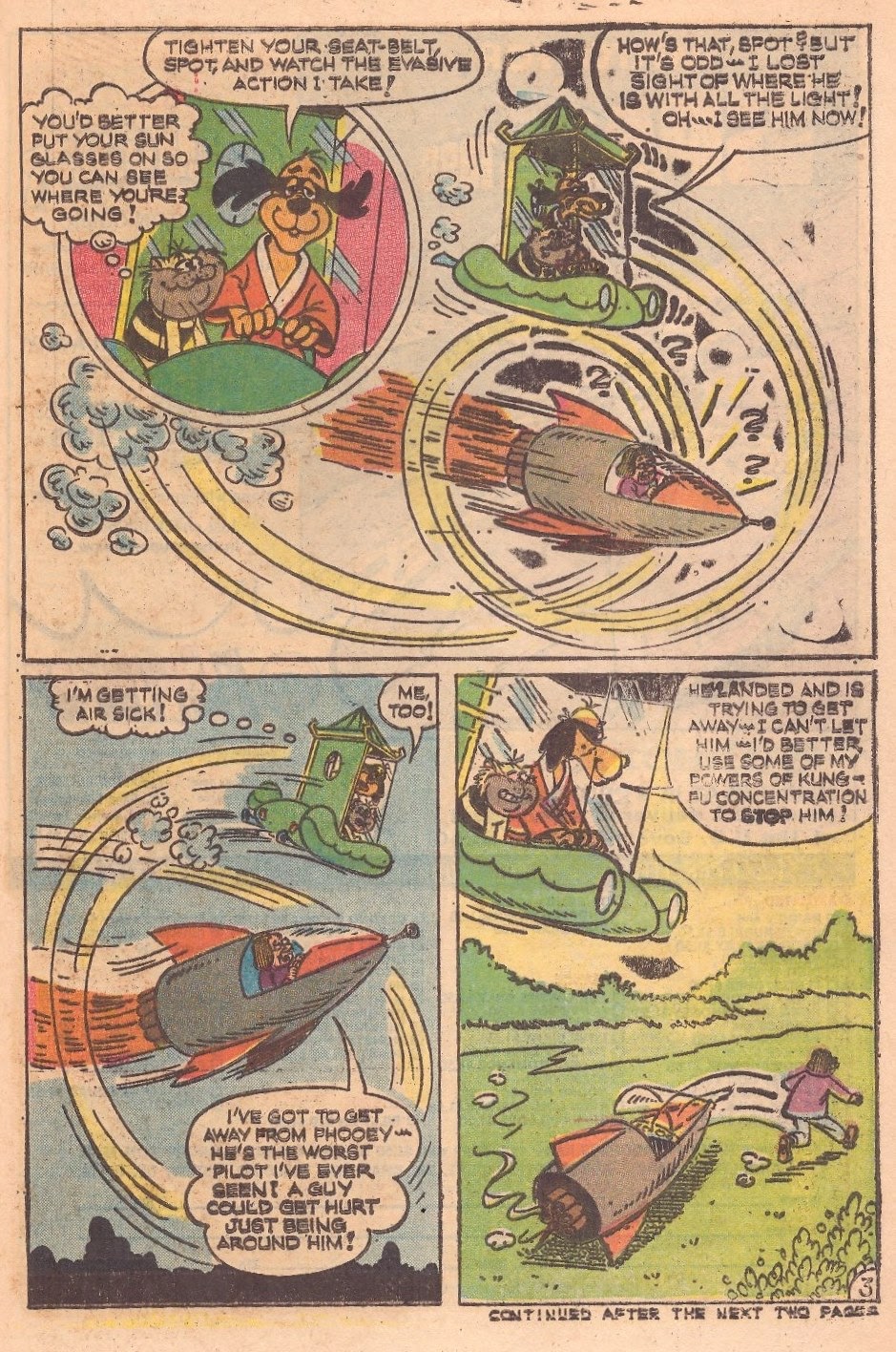 Read online Hong Kong Phooey comic -  Issue #4 - 21